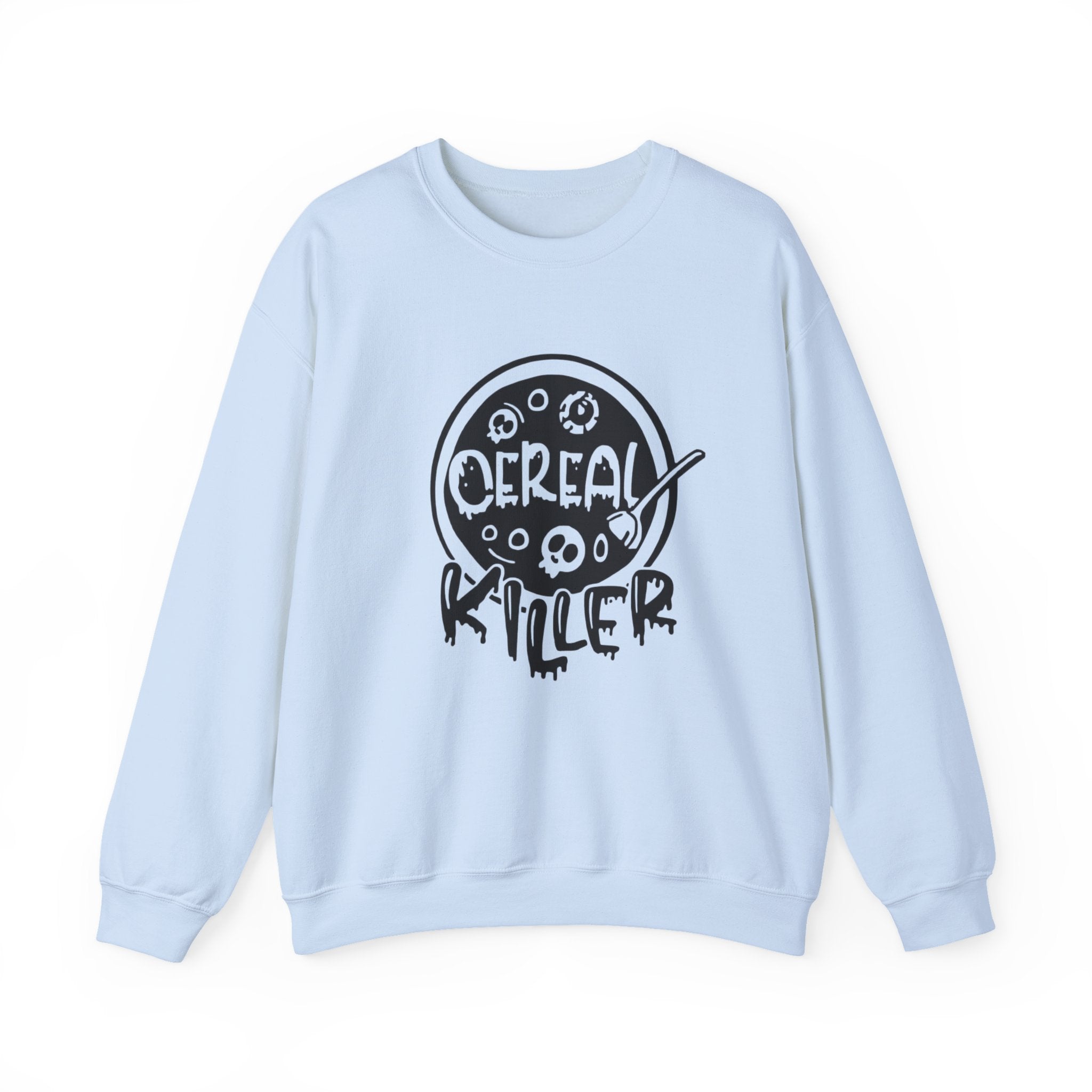 Cereal Killer Crewneck Sweatshirt, Funny Gift, Halloween Sweatshirt, Unisex Sweatshirt, Casual Wear, Trendy Apparel