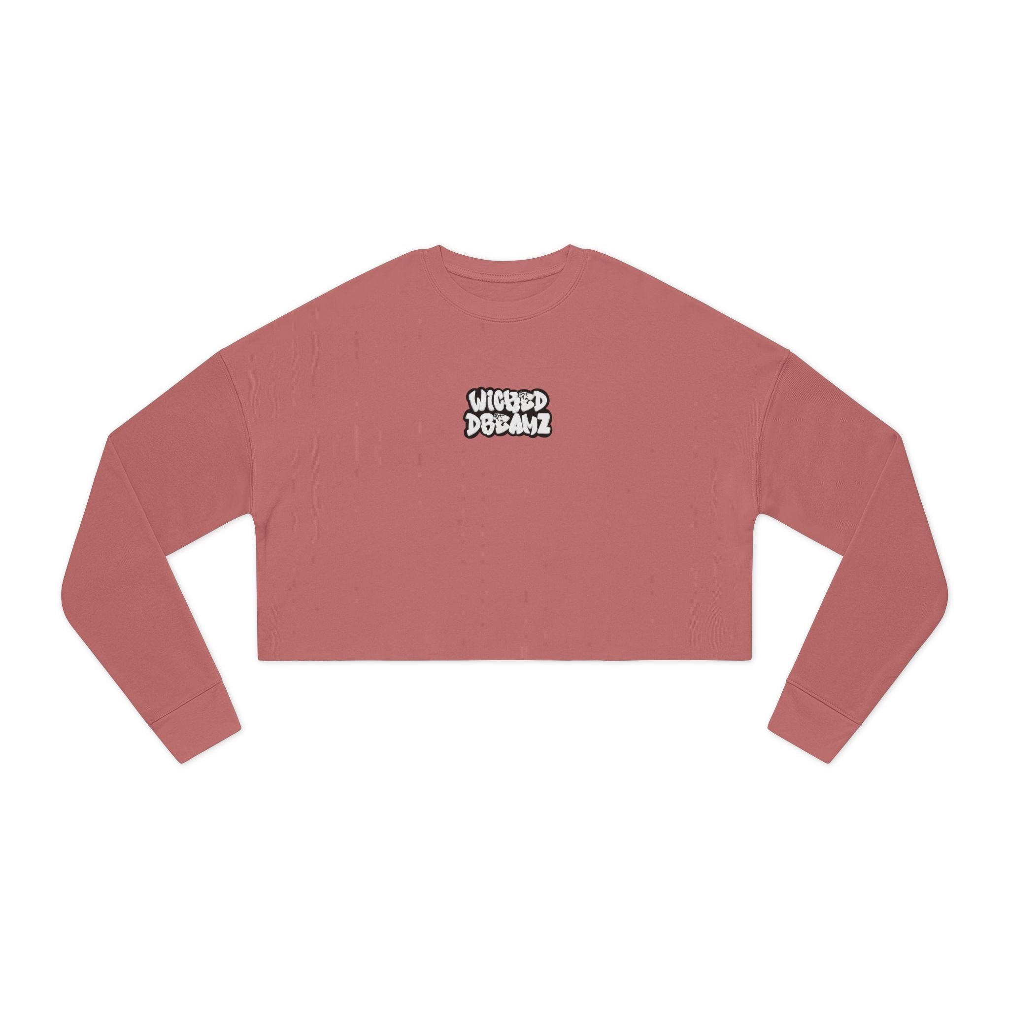 Wicked Dreamz Cropped Sweatshirt - Chill Vibes, Casual Style, Gift for Friends, Trendy Fashion