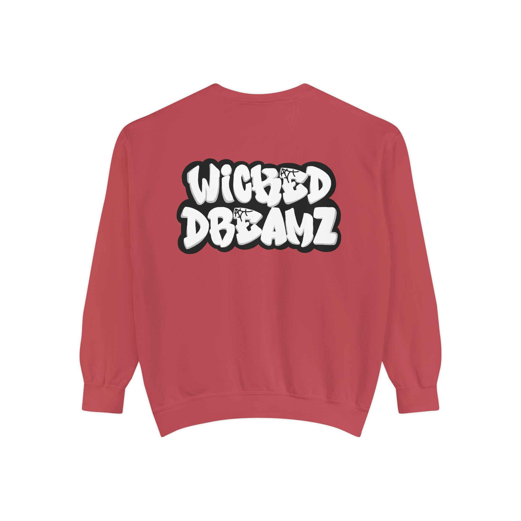 Spooky Season Sweatshirt - Unisex Garment-Dyed, Halloween Apparel, Cozy Fall Fashion, Wicked DBBAMZ Design, Perfect for October Celebrations