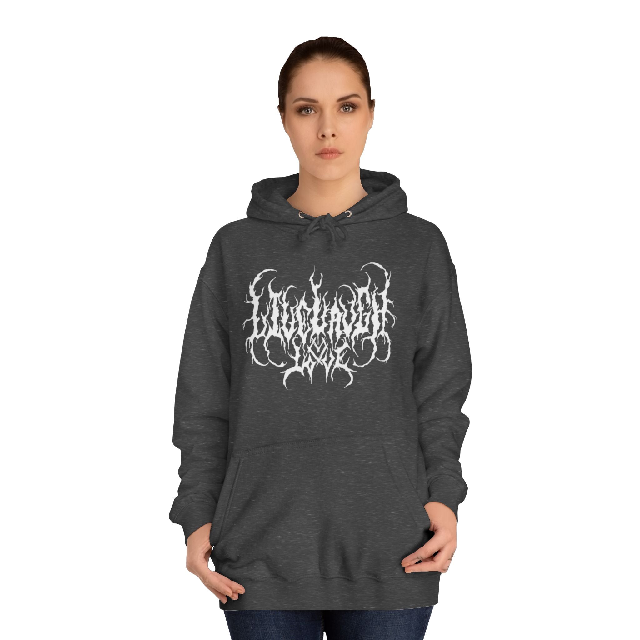 Wicked Vibe Unisex College Hoodie | Bold Graphic Hoodie, Streetwear, Gift for Students, Music Lovers, Casual Wear, Comfort