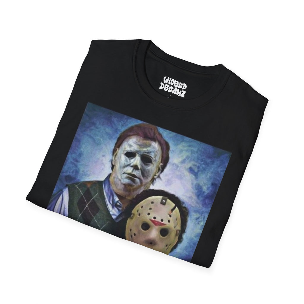 Horror bros T-Shirt, Halloween Costume, Movie Night Shirt, Horror Fan Gift, Unisex Graphic Tee