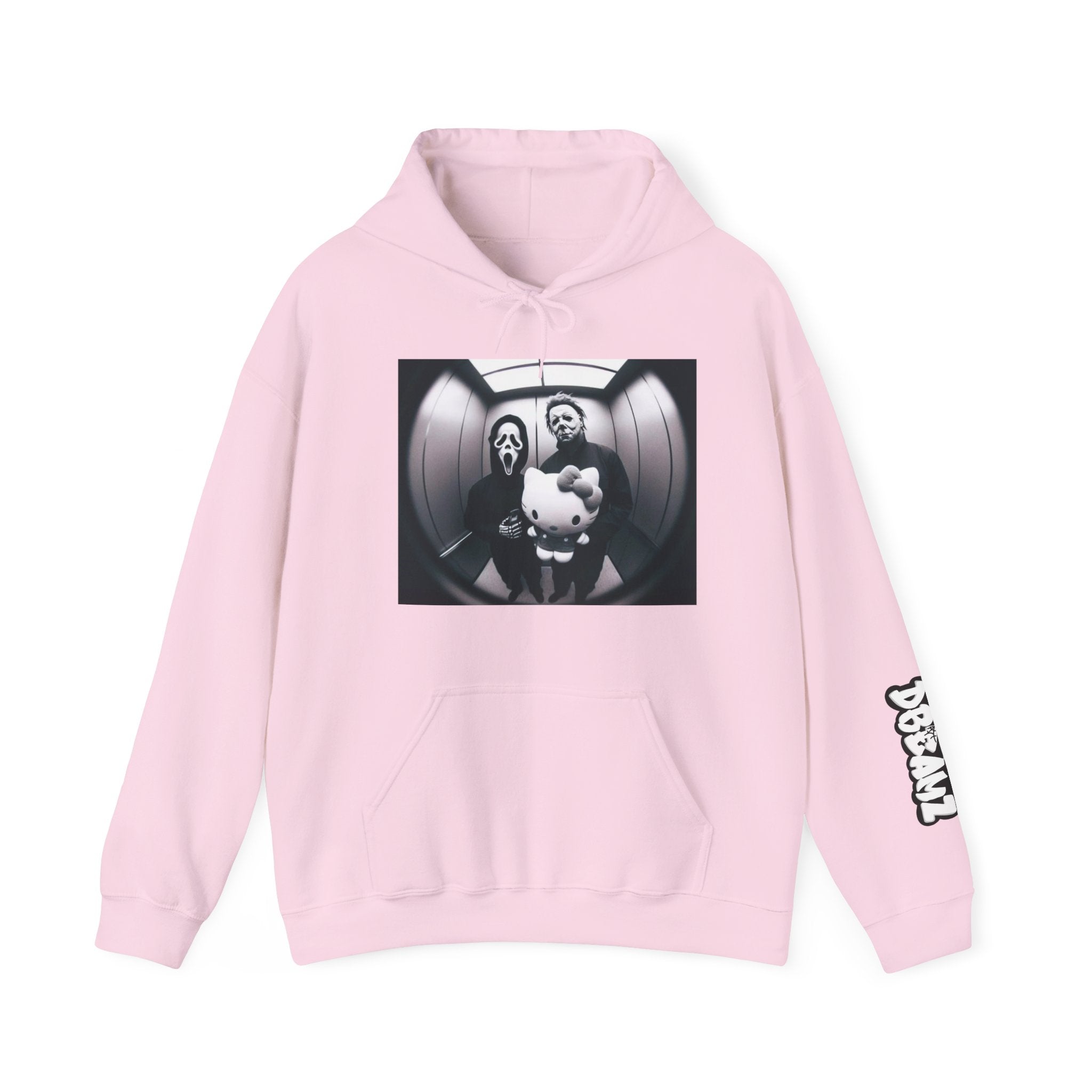 Sweet horror Graphic Hoodie, Cozy Unisex Sweatshirt for Everyday Wear, Perfect Gift for Friends, Streetwear Style, Unique Graphic Design