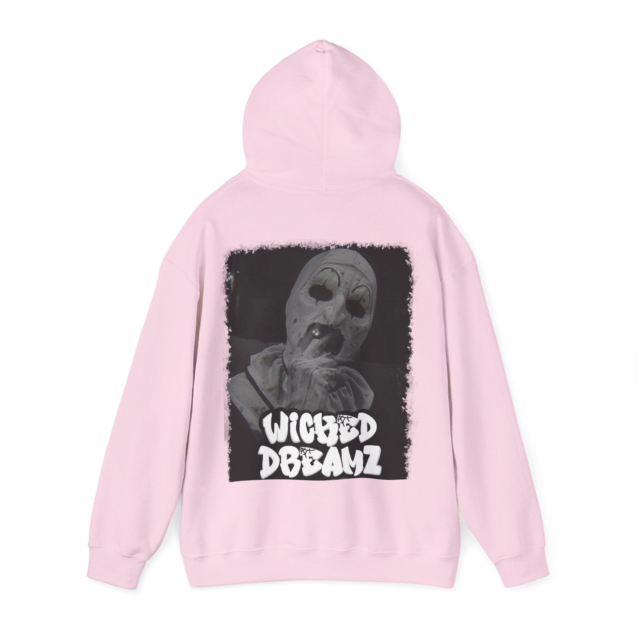 Art the clown Unisex Hoodie - Cozy Streetwear, Horror Fans Gift, Sweatshirt for Every Occasion, Unique Graphic Design, Halloween Apparel