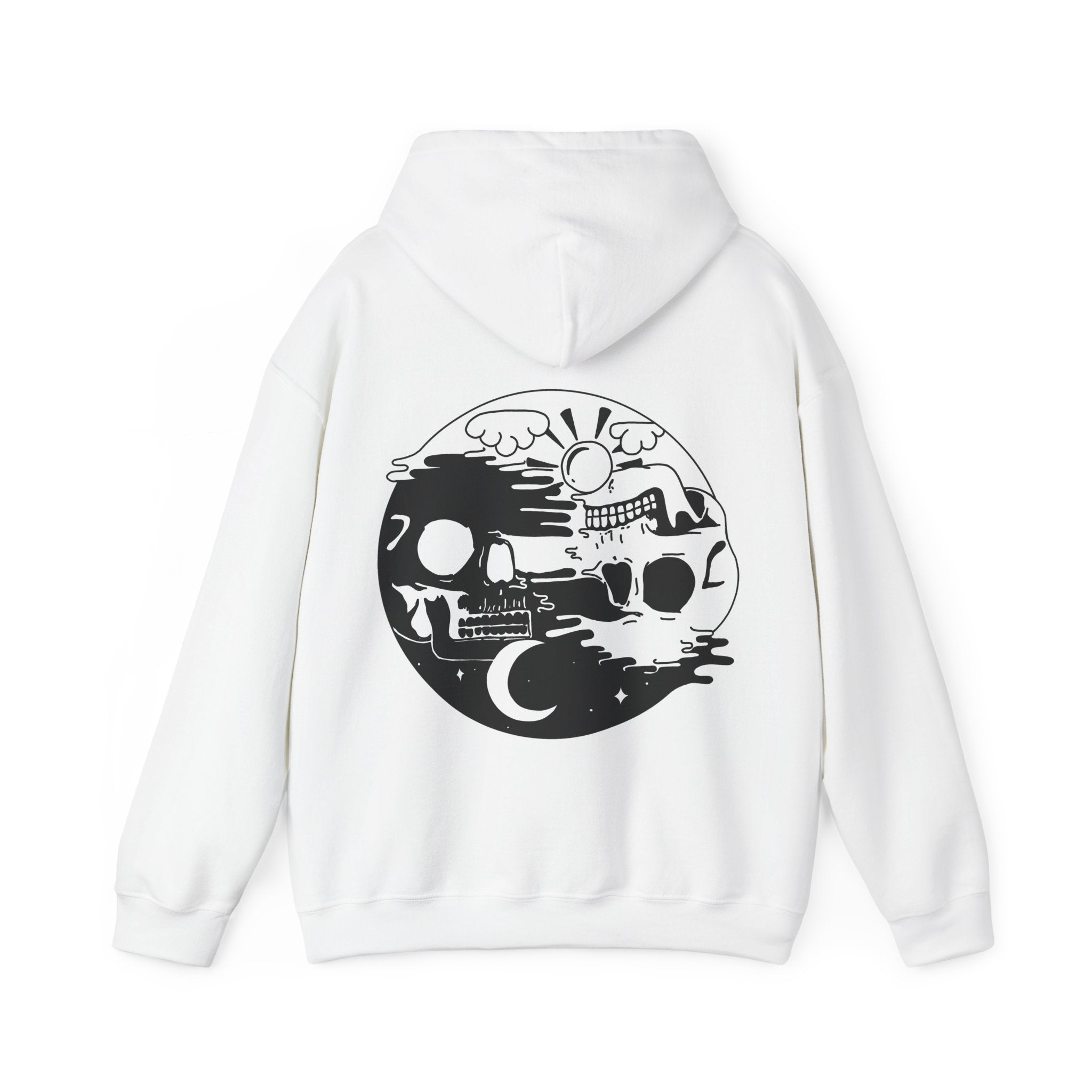 Moonlit Adventure Hoodie, Cozy Streetwear, Ideal for Chilly Days, Perfect Gift, Unisex Casual Wear, Halloween, Everyday Style