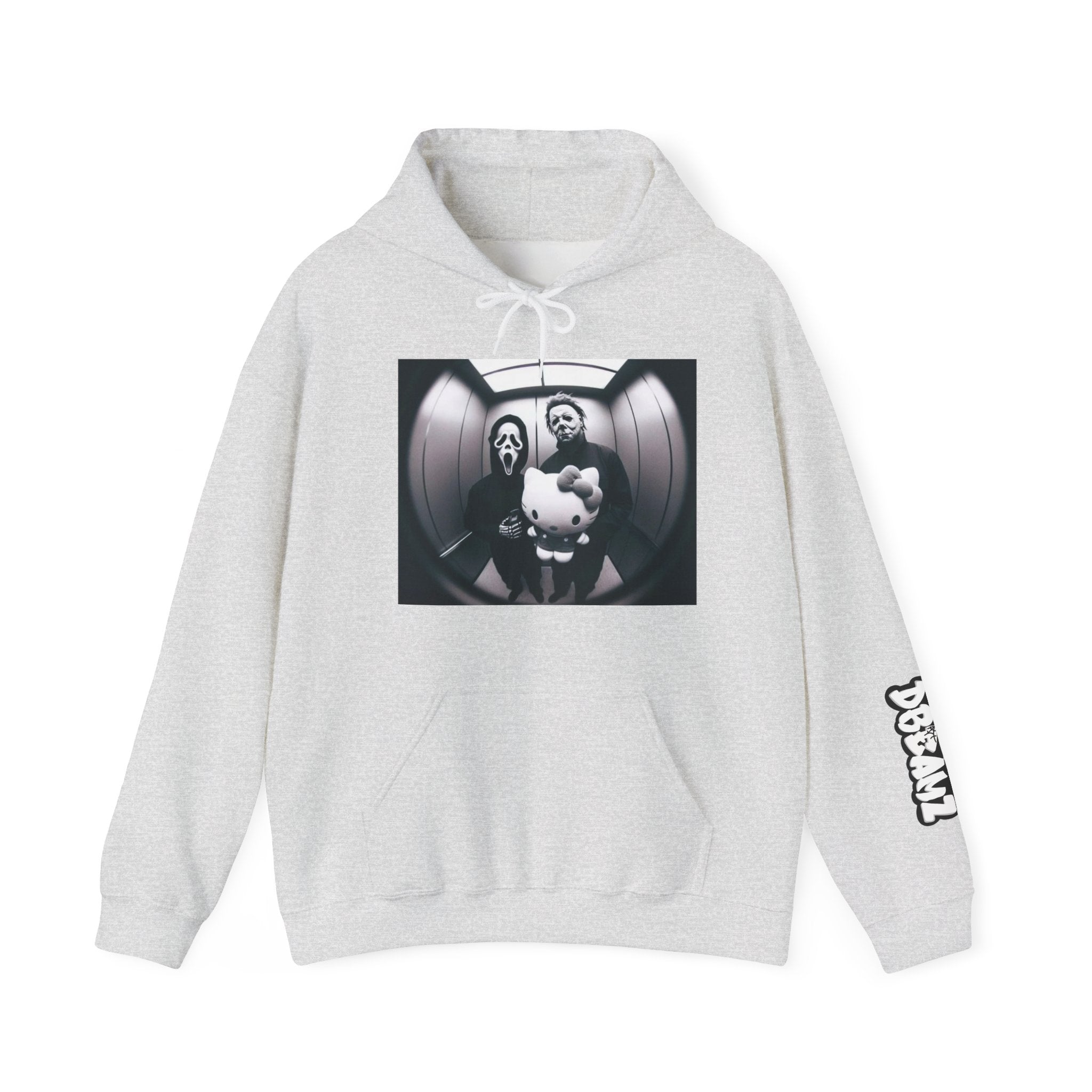 Sweet horror Graphic Hoodie, Cozy Unisex Sweatshirt for Everyday Wear, Perfect Gift for Friends, Streetwear Style, Unique Graphic Design