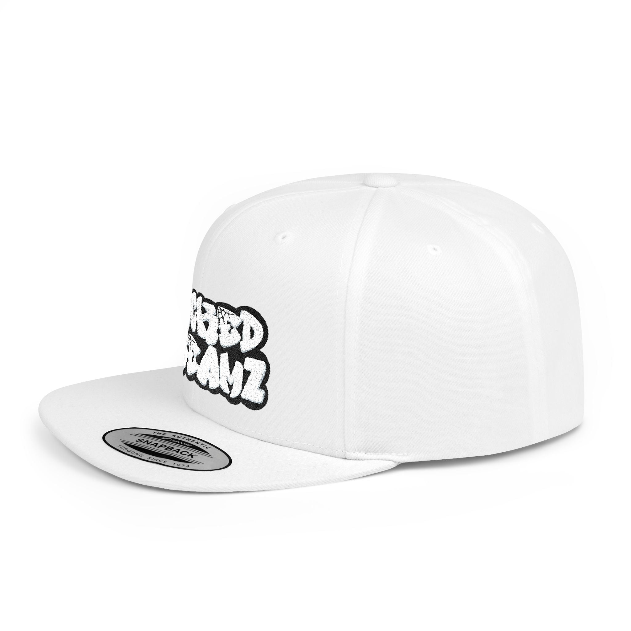 Wicked Dreamz Snapback Hat, Trendy Flat Bill Cap for Street Style, Unisex Urban Fashion, Perfect Gift for Hip-Hop Lovers, Casual Wear