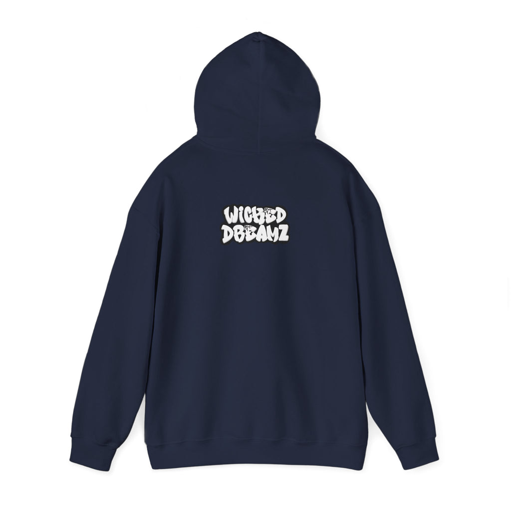 Wicked Dreamz Myers Hoodie, Unisex Heavy Blend Sweatshirt, Streetwear Sweatshirt, Cool Graphic Hoodie, Unique Gift for Music Lovers