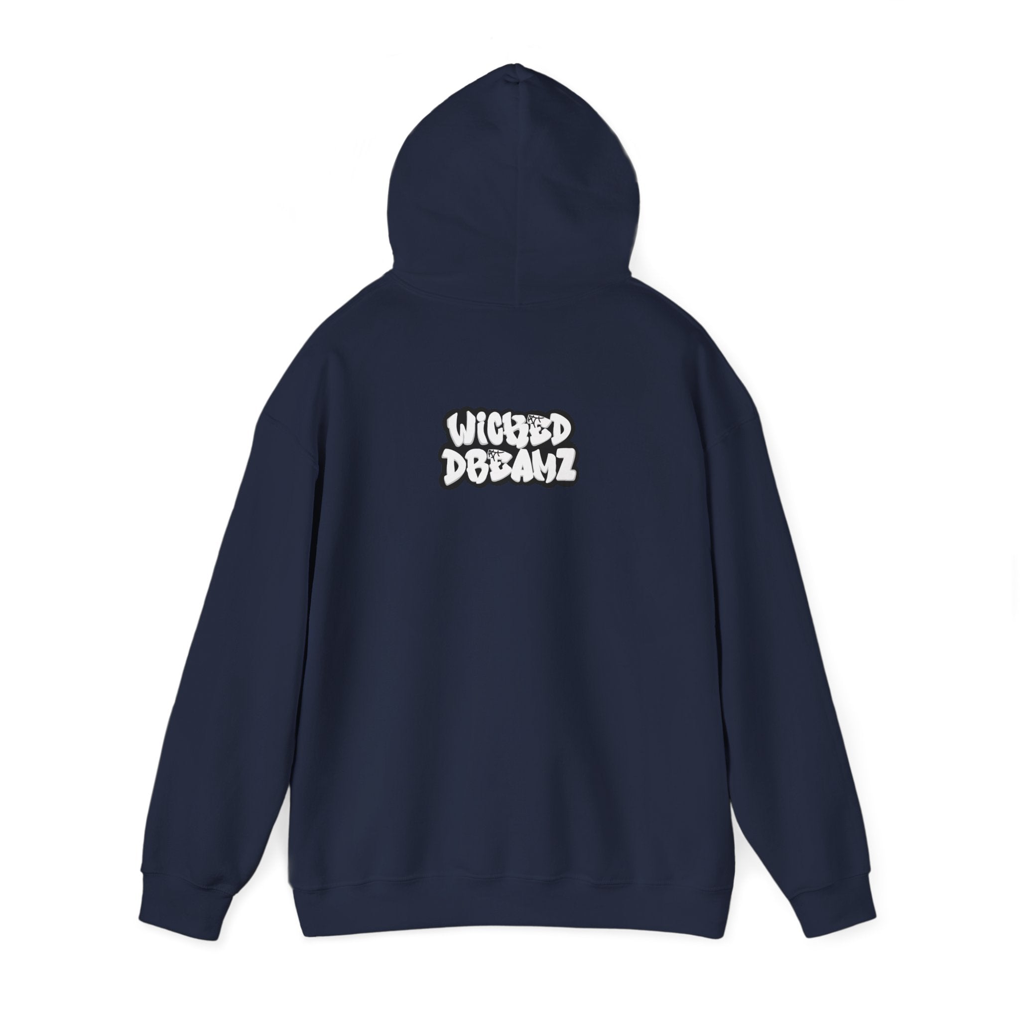 Wicked Dreamz Myers Hoodie, Unisex Heavy Blend Sweatshirt, Streetwear Sweatshirt, Cool Graphic Hoodie, Unique Gift for Music Lovers