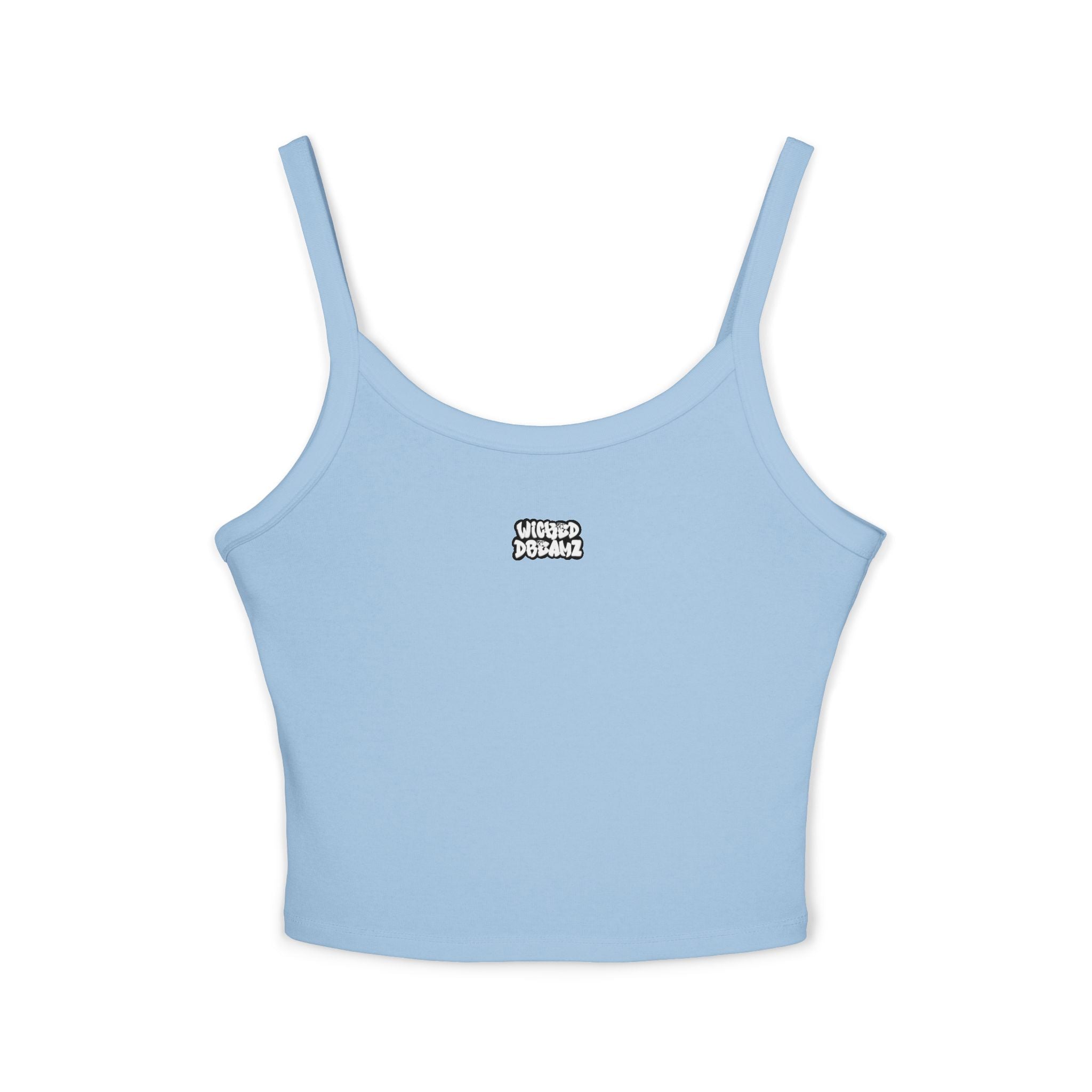 Wicked Dreamz Spaghetti Strap Tank Top, Casual Summer Top, Lightweight Layering Piece, Perfect for Festivals, Beach Days, and Everyday Wear