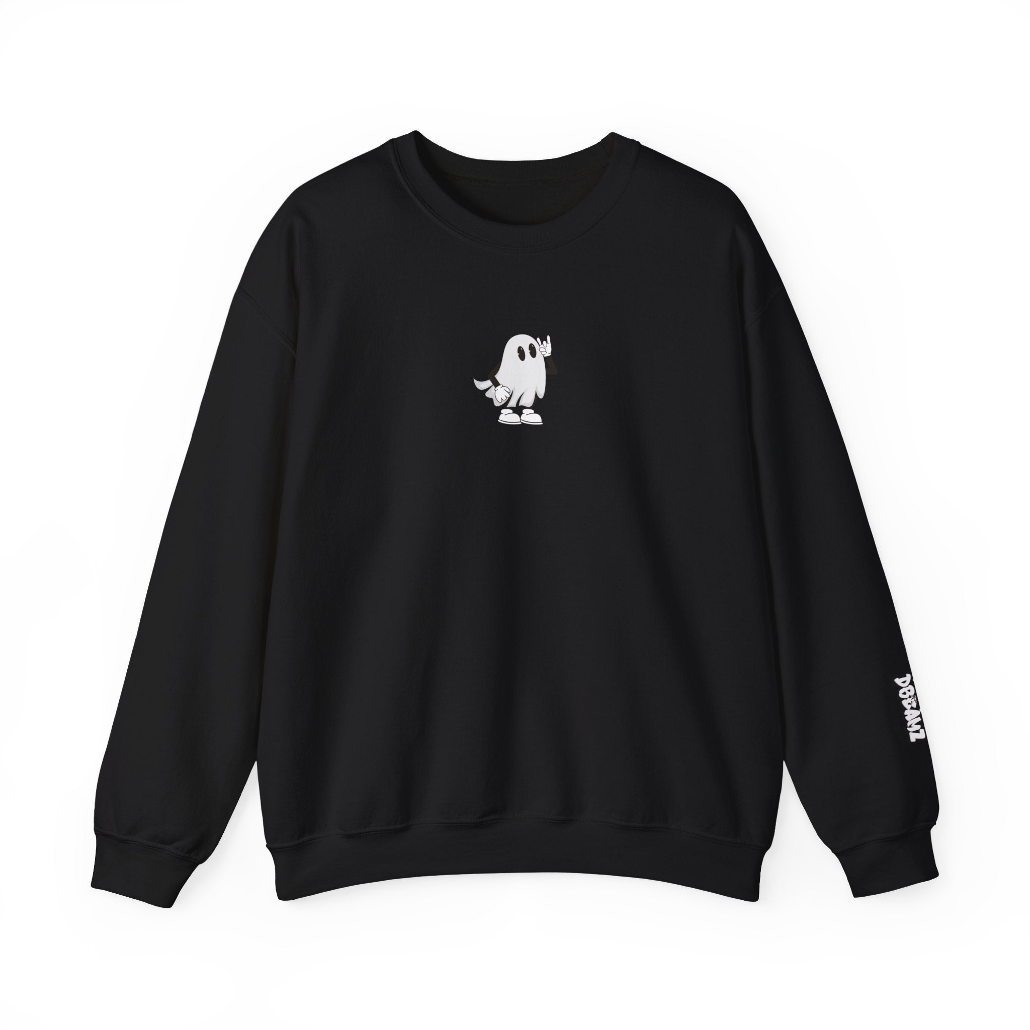 Wicked Cool Ghost Sweatshirt | Halloween Style, Cozy Crewneck, Unisex Fashion, Perfect Gift for Spooky Season, Trendy Streetwear