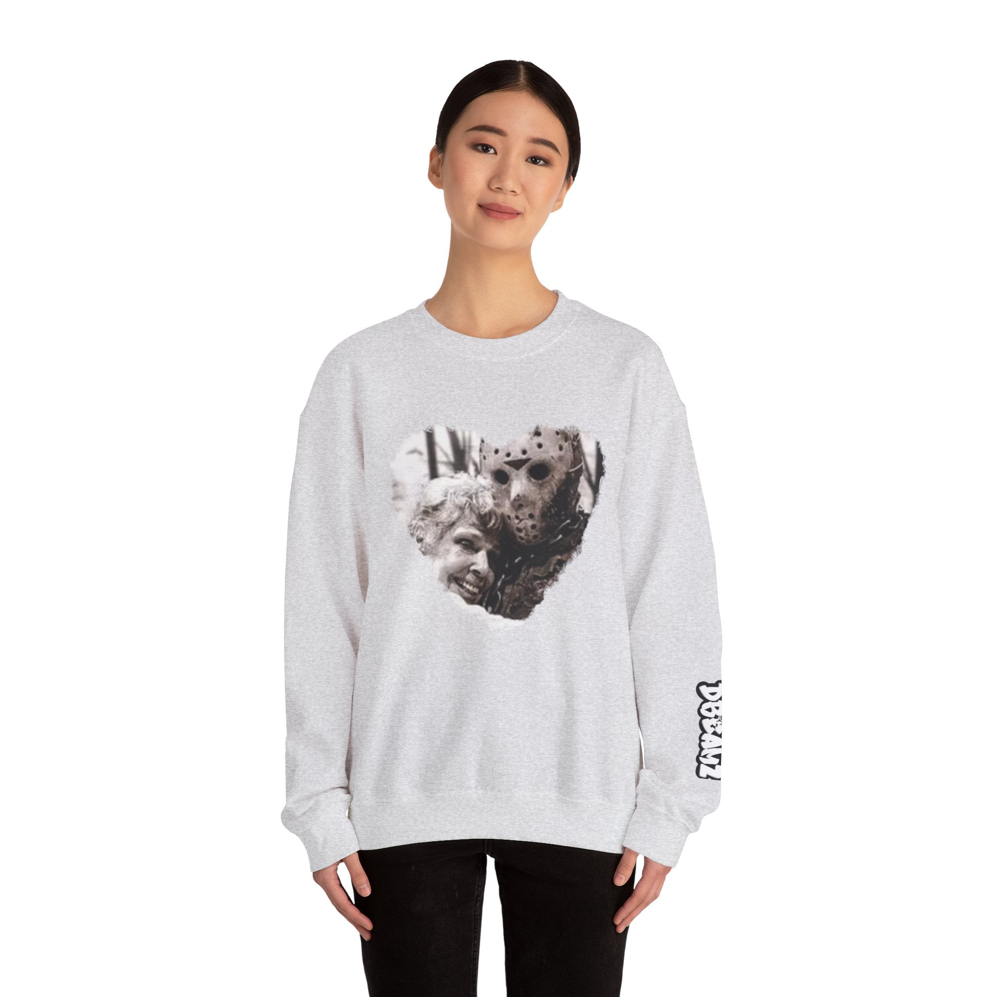 Heartwarming Horror Crewneck Sweatshirt - Perfect for Halloween, Cozy Nights, Gift for Horror Fans, Unisex Sweatshirt, Vintage Style