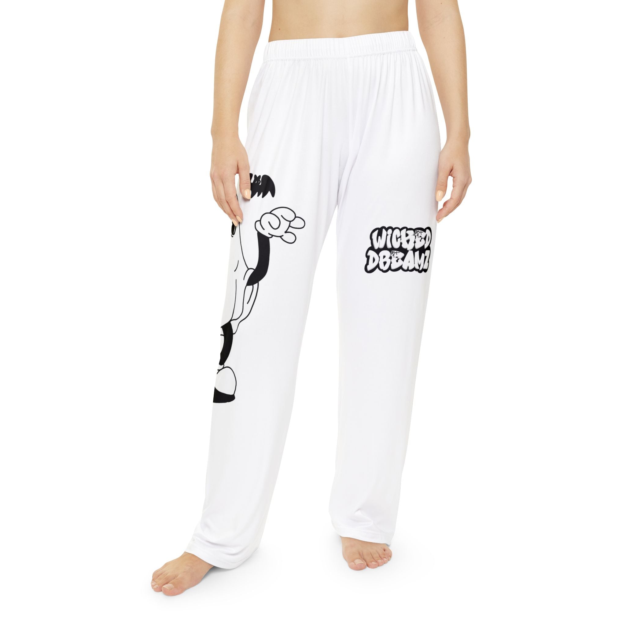 Wicked Dreams Women's Pajama Pants, Cozy Loungewear, Halloween Sleepwear, Relaxation Pants, Cartoon Print, Gift for Her