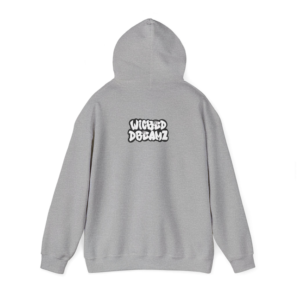 Wicked Dreamz Myers Hoodie, Unisex Heavy Blend Sweatshirt, Streetwear Sweatshirt, Cool Graphic Hoodie, Unique Gift for Music Lovers