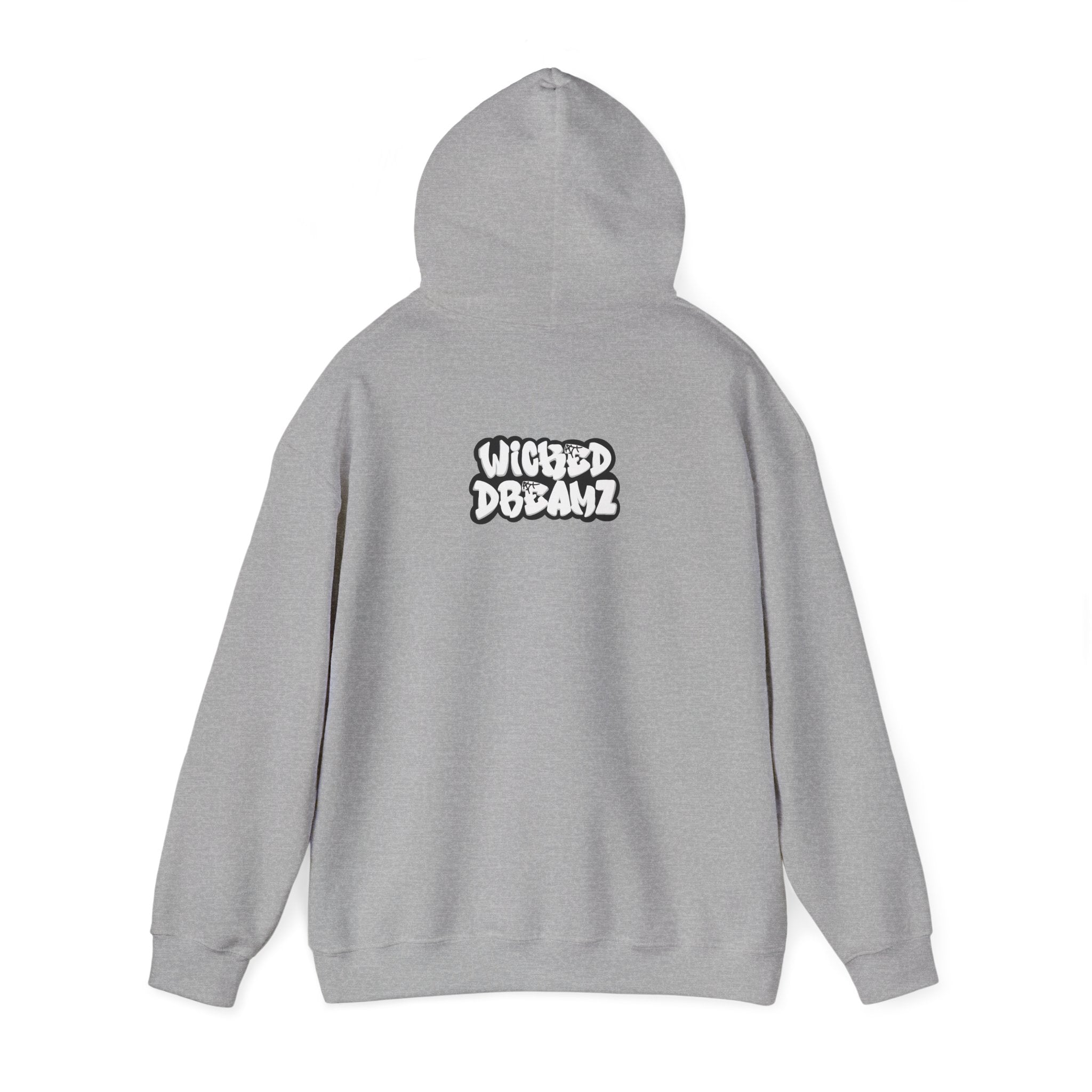 Wicked Dreamz Myers Hoodie, Unisex Heavy Blend Sweatshirt, Streetwear Sweatshirt, Cool Graphic Hoodie, Unique Gift for Music Lovers