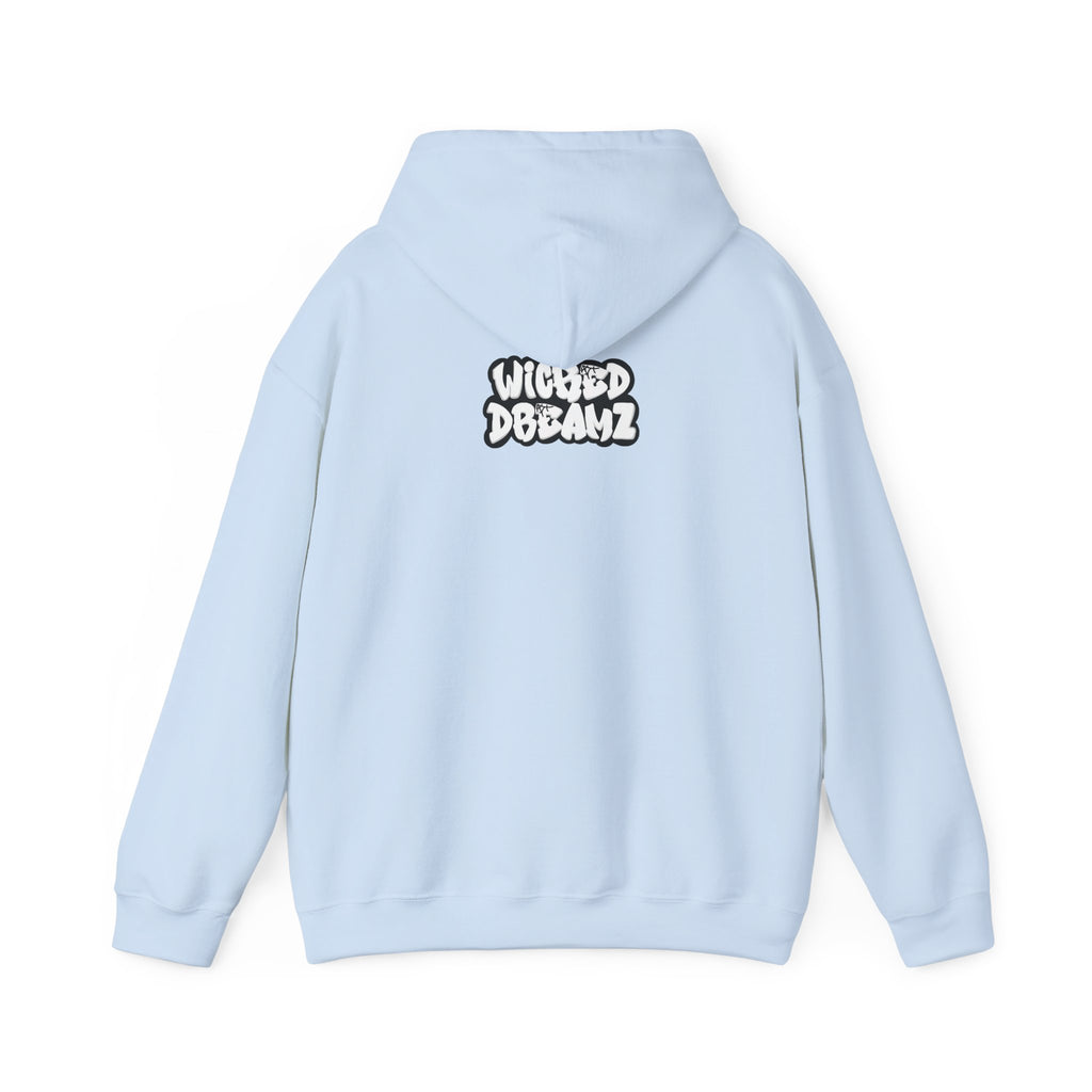 Wicked Dreamz Myers Hoodie, Unisex Heavy Blend Sweatshirt, Streetwear Sweatshirt, Cool Graphic Hoodie, Unique Gift for Music Lovers