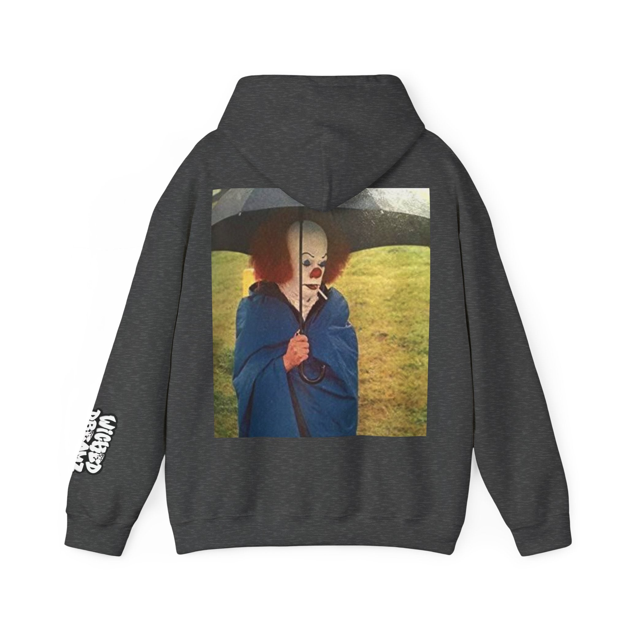 Life is better when you’re laughing Graphic Hoodie: Cozy Unisex Sweatshirt with Clown Design, Halloween Apparel, Trendy Streetwear, Perfect Gift for Fans, Casual Style