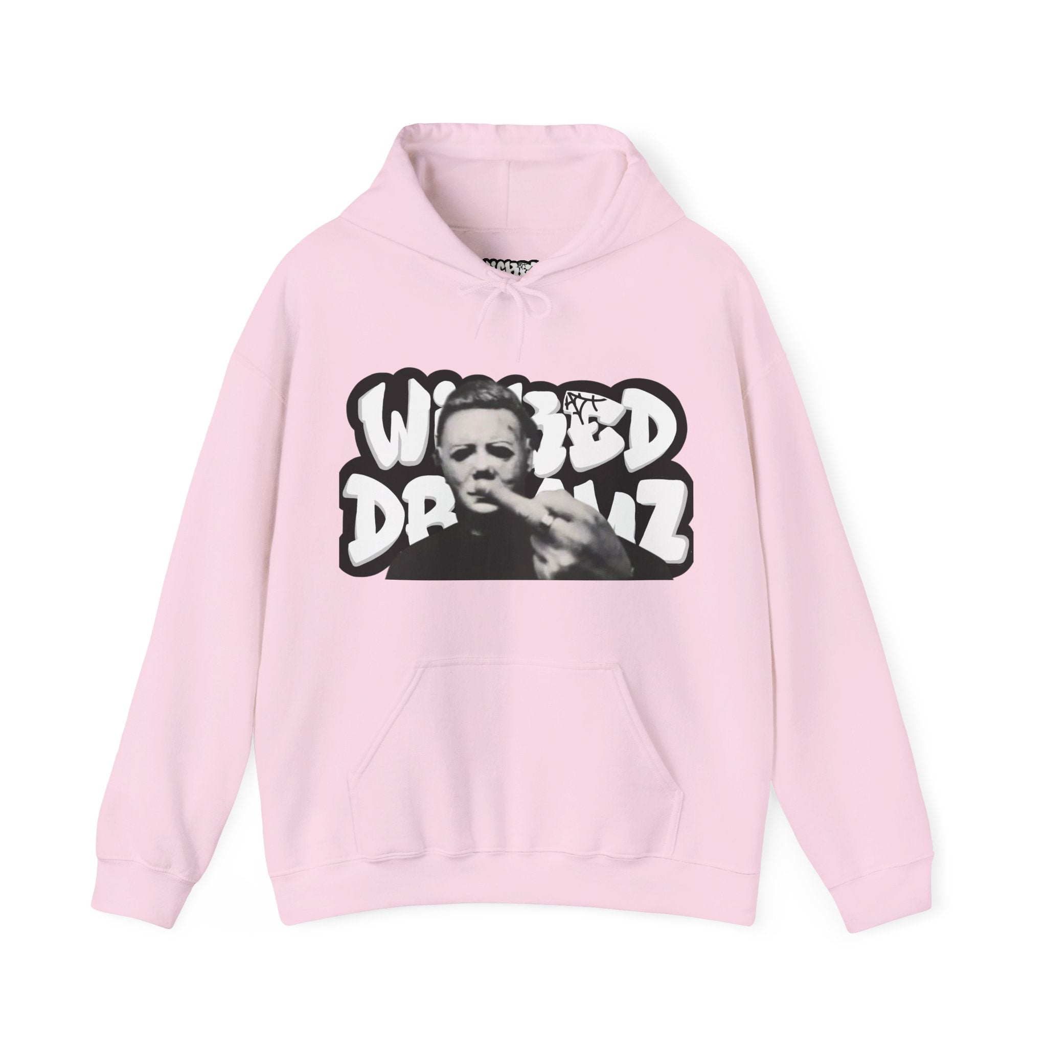 Wicked Dreamz Myers Hoodie, Unisex Heavy Blend Sweatshirt, Streetwear Sweatshirt, Cool Graphic Hoodie, Unique Gift for Music Lovers