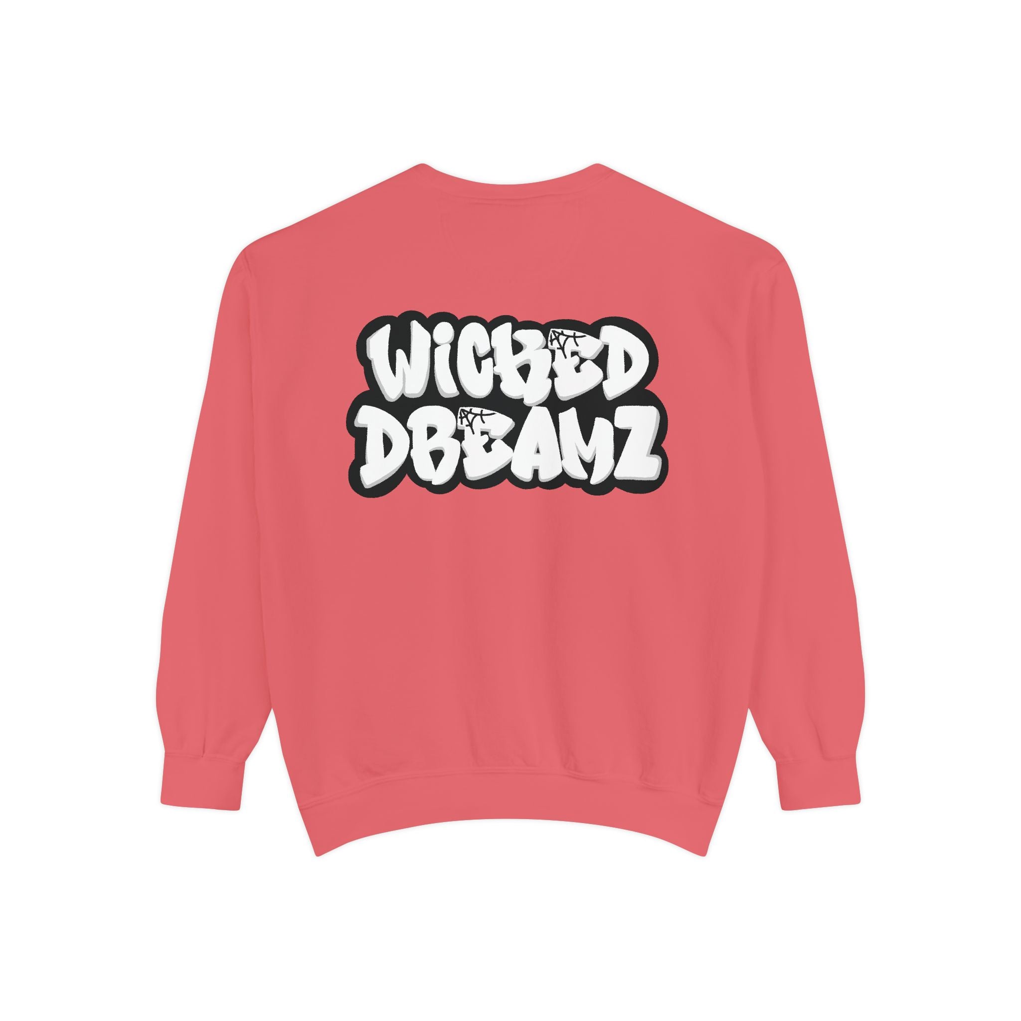 Spooky Season Sweatshirt - Unisex Garment-Dyed, Halloween Apparel, Cozy Fall Fashion, Wicked DBBAMZ Design, Perfect for October Celebrations