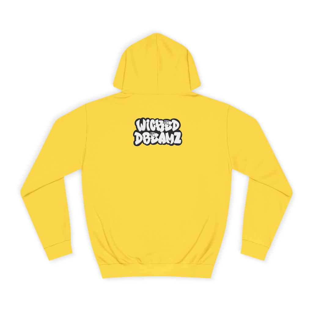 Wicked Vibe Unisex College Hoodie | Bold Graphic Hoodie, Streetwear, Gift for Students, Music Lovers, Casual Wear, Comfort