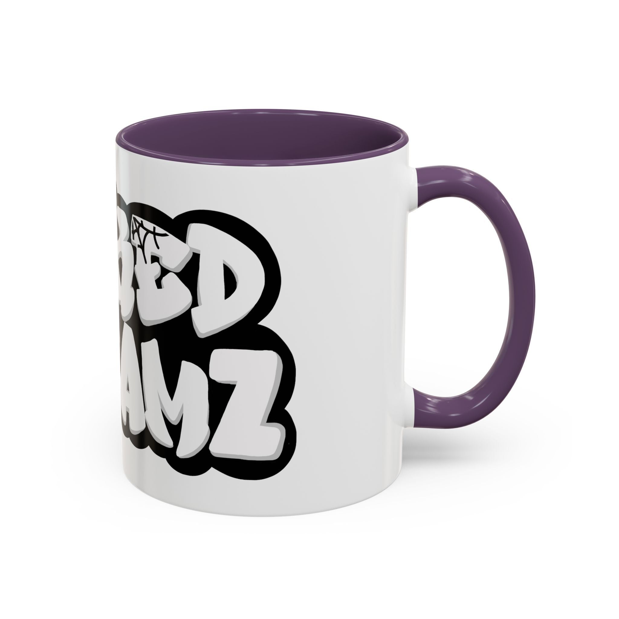 Wicked Dreams Accent Coffee Mug - Unique Gift, Home Decor, Morning Coffee Companion, Graffiti Style, Customizable