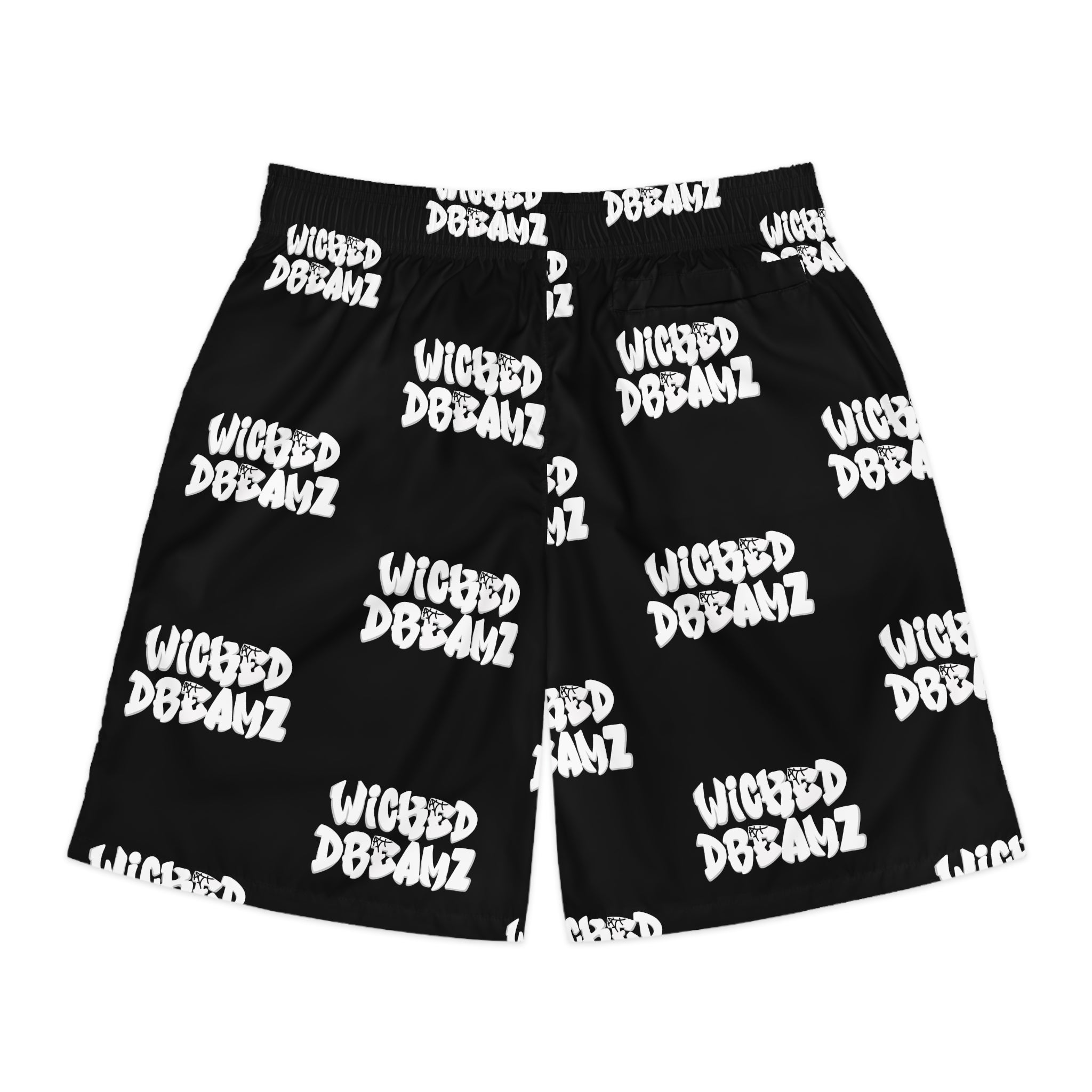 Wicked Dreamz Men's Jogger Shorts, Casual Athletic Wear, Summer Sports Shorts, Graphic Print Lounge Shorts, Trendy Beachwear, Gift for Him