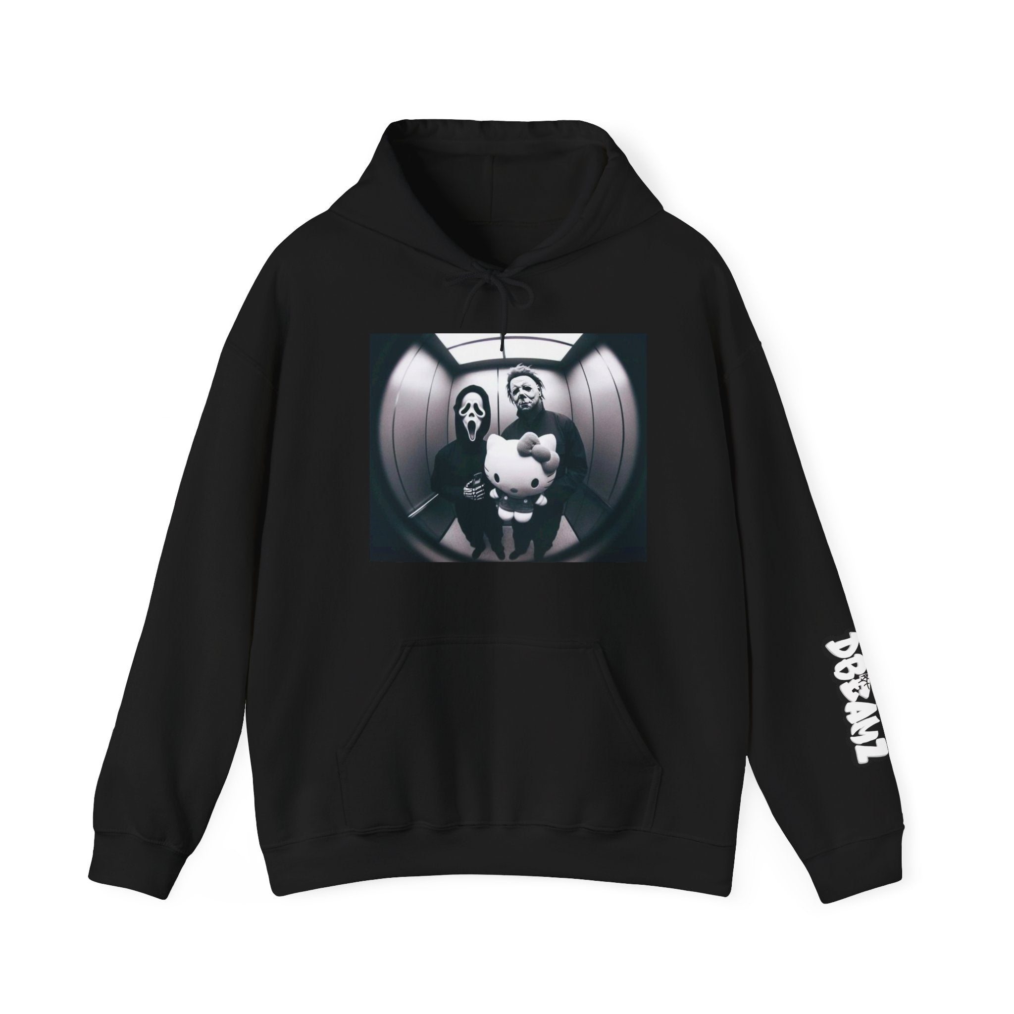 Sweet horror Graphic Hoodie, Cozy Unisex Sweatshirt for Everyday Wear, Perfect Gift for Friends, Streetwear Style, Unique Graphic Design
