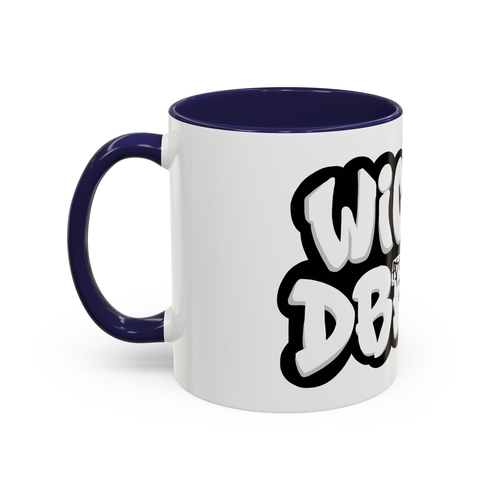 Wicked Dreams Accent Coffee Mug - Unique Gift, Home Decor, Morning Coffee Companion, Graffiti Style, Customizable
