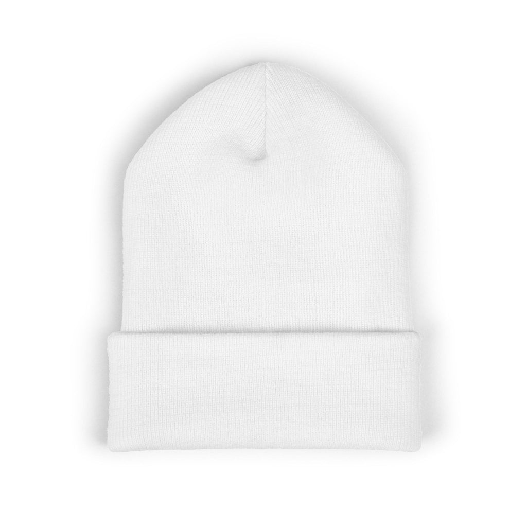 Wicked Dreams Classic Cuffed Beanie, Winter Accessory, Streetwear Hat, Cozy Gift, Embroidered Beanie