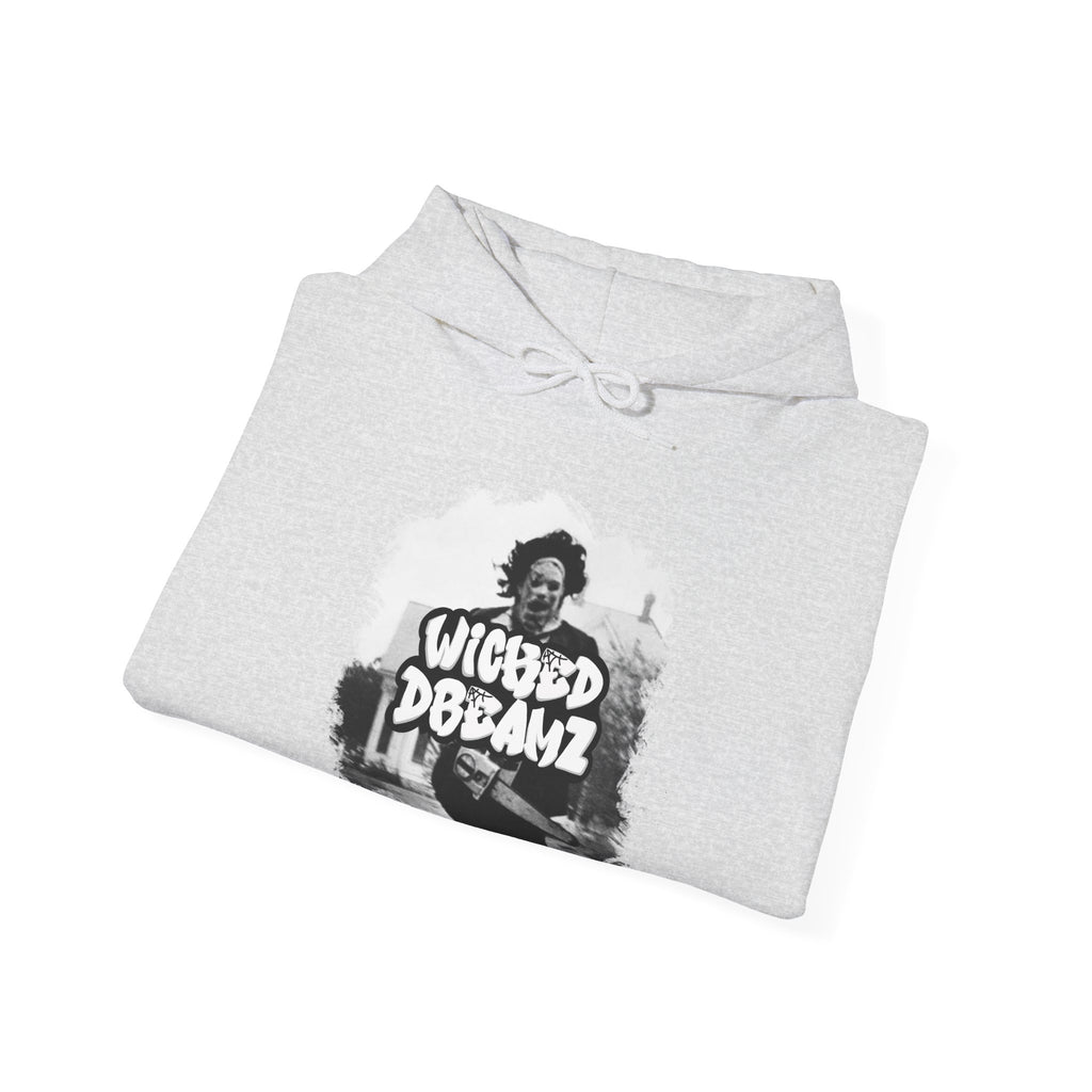 Wicked Dreamz Unisex Heavy Blend™ Hoodie - Cozy, Stylish Pullover for Horror Fans, Perfect for Halloween, Casual Wear, Gifts