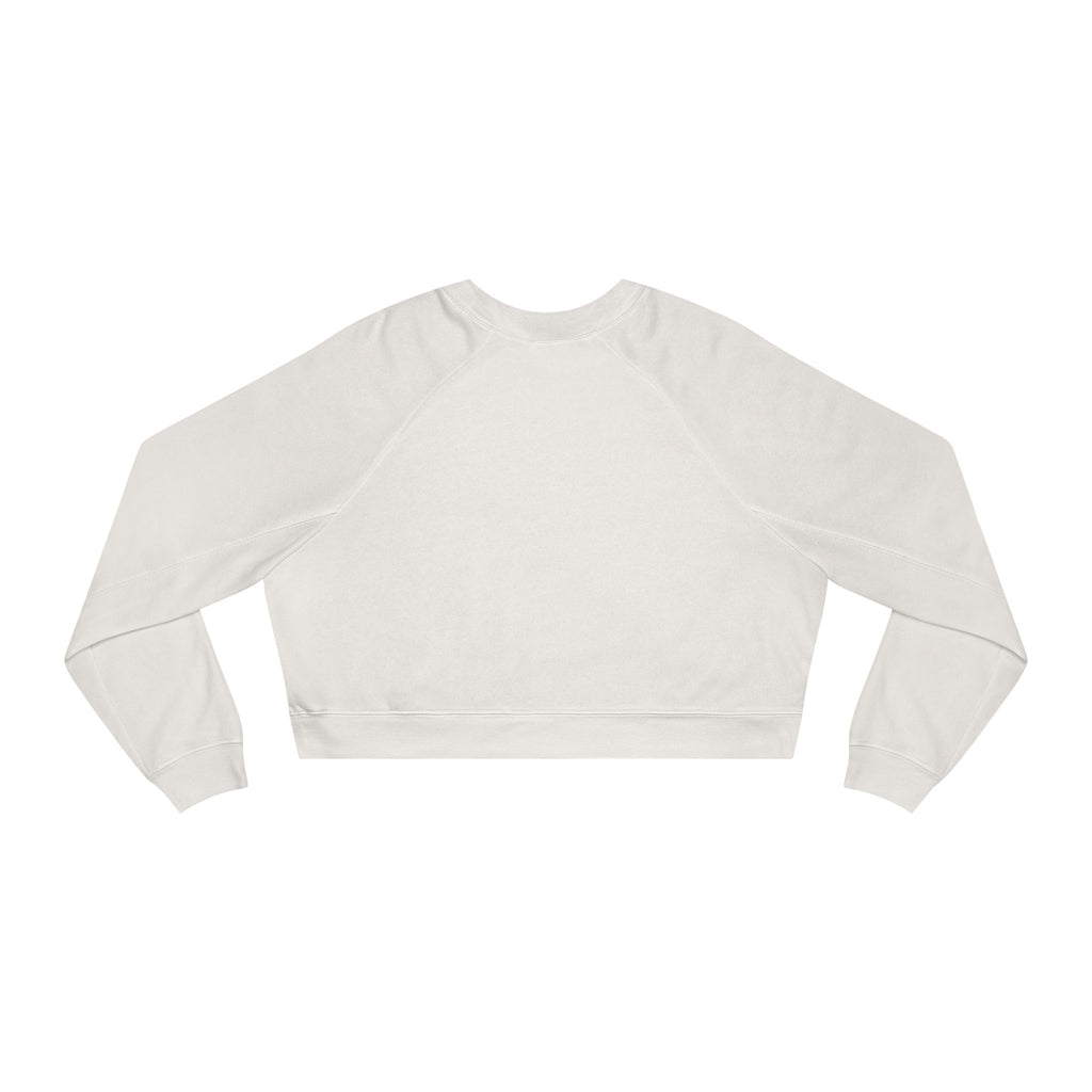 Wicked Dreamz Cropped Fleece Sweatshirt, Casual Layering Pullover, Gift for Her, Fall Fashion Essential, Cozy Lounge Sweater