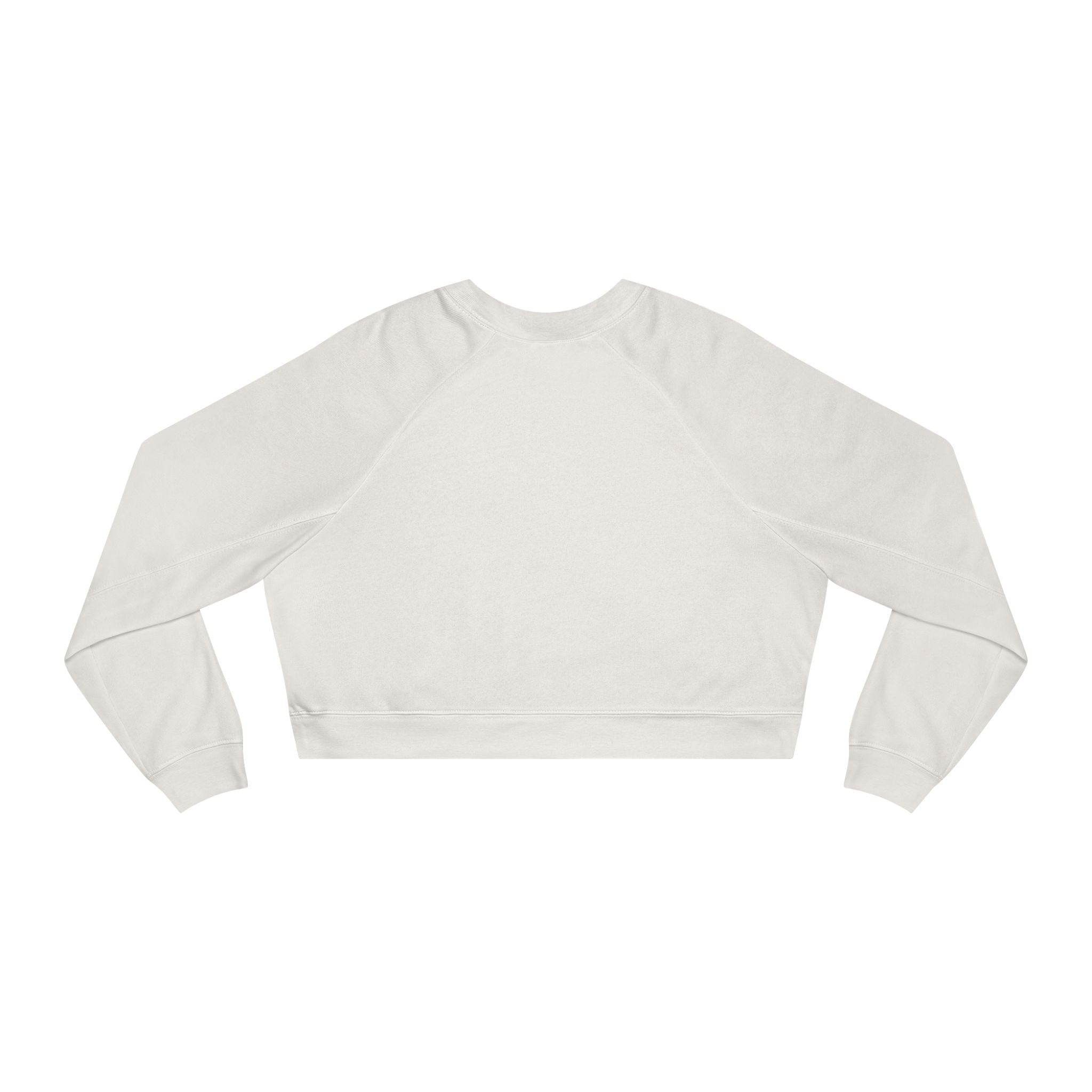 Wicked Dreamz Cropped Fleece Sweatshirt, Casual Layering Pullover, Gift for Her, Fall Fashion Essential, Cozy Lounge Sweater