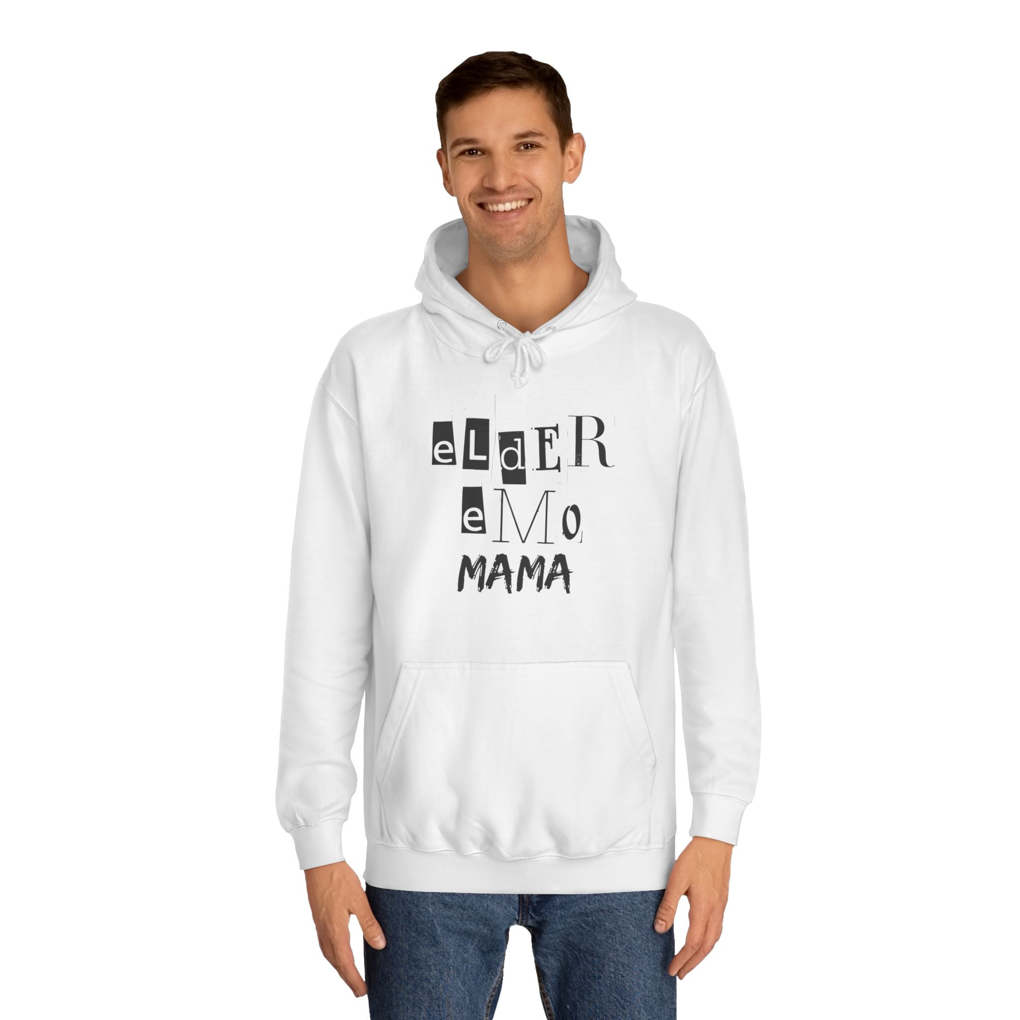 Trendy Unisex College Hoodie, Casual Streetwear, Comfortable Gift for Students, Perfect for Holidays & Events, Unique Graphic Sweatshirt