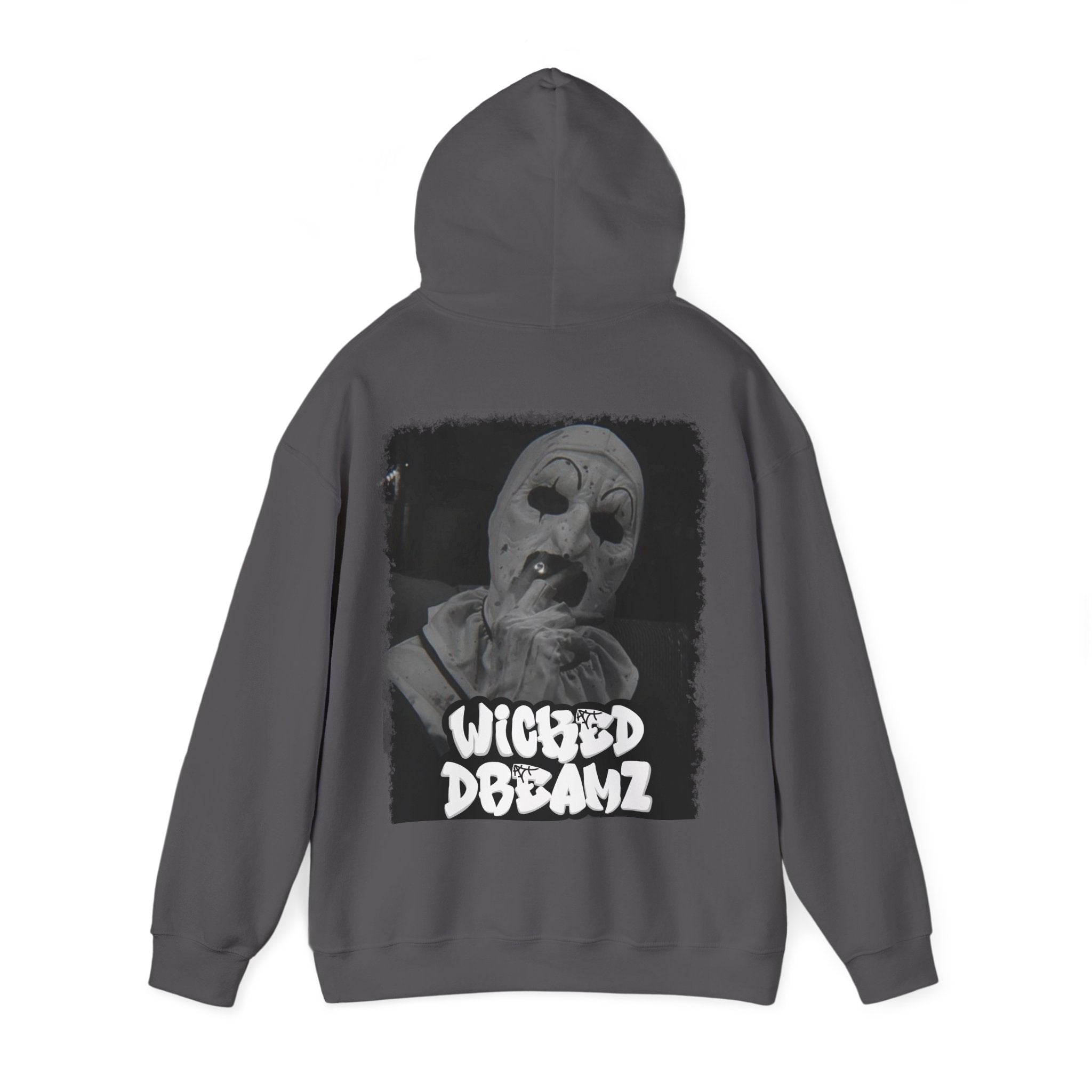 Art the clown Unisex Hoodie - Cozy Streetwear, Horror Fans Gift, Sweatshirt for Every Occasion, Unique Graphic Design, Halloween Apparel