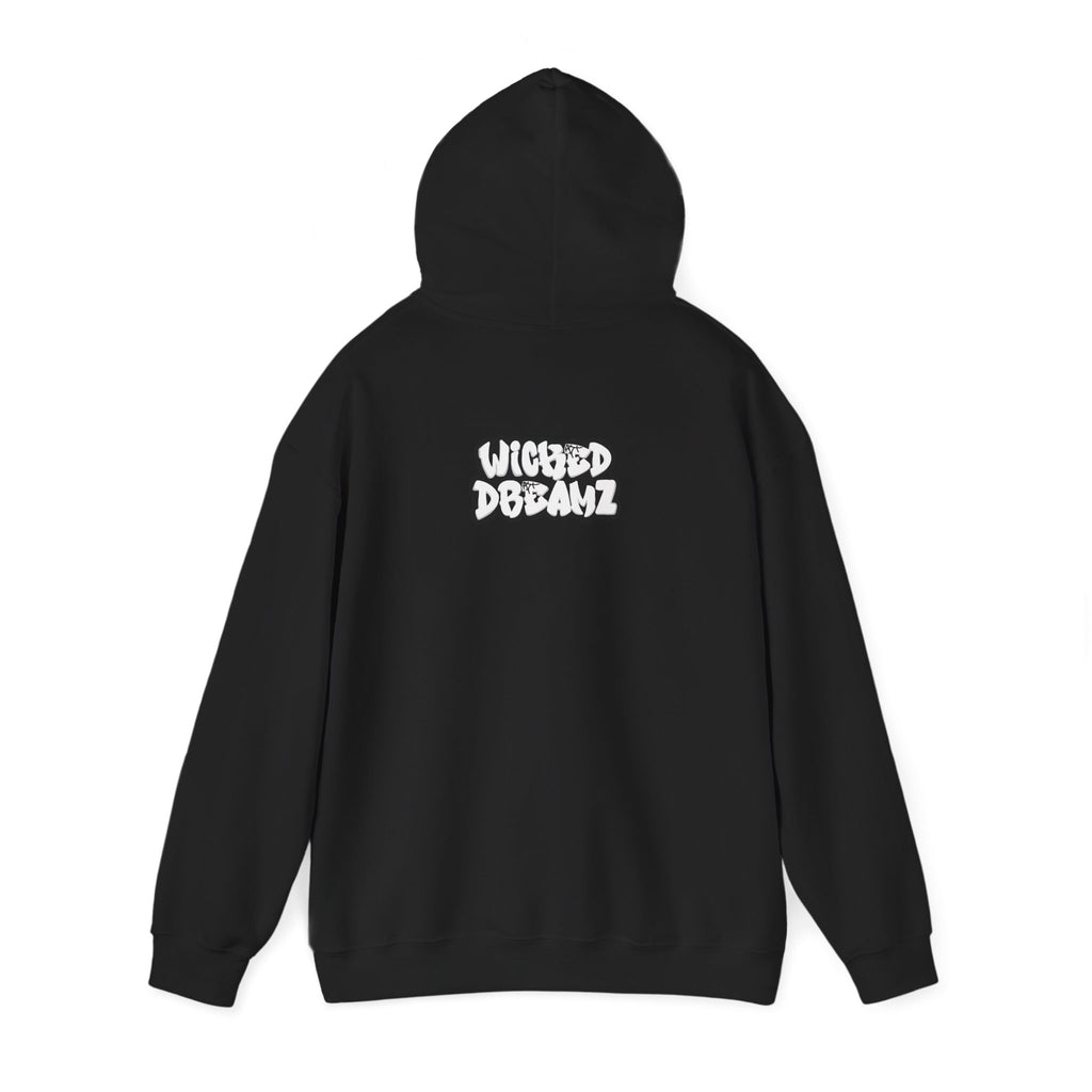 Wicked Dreamz Myers Hoodie, Unisex Heavy Blend Sweatshirt, Streetwear Sweatshirt, Cool Graphic Hoodie, Unique Gift for Music Lovers