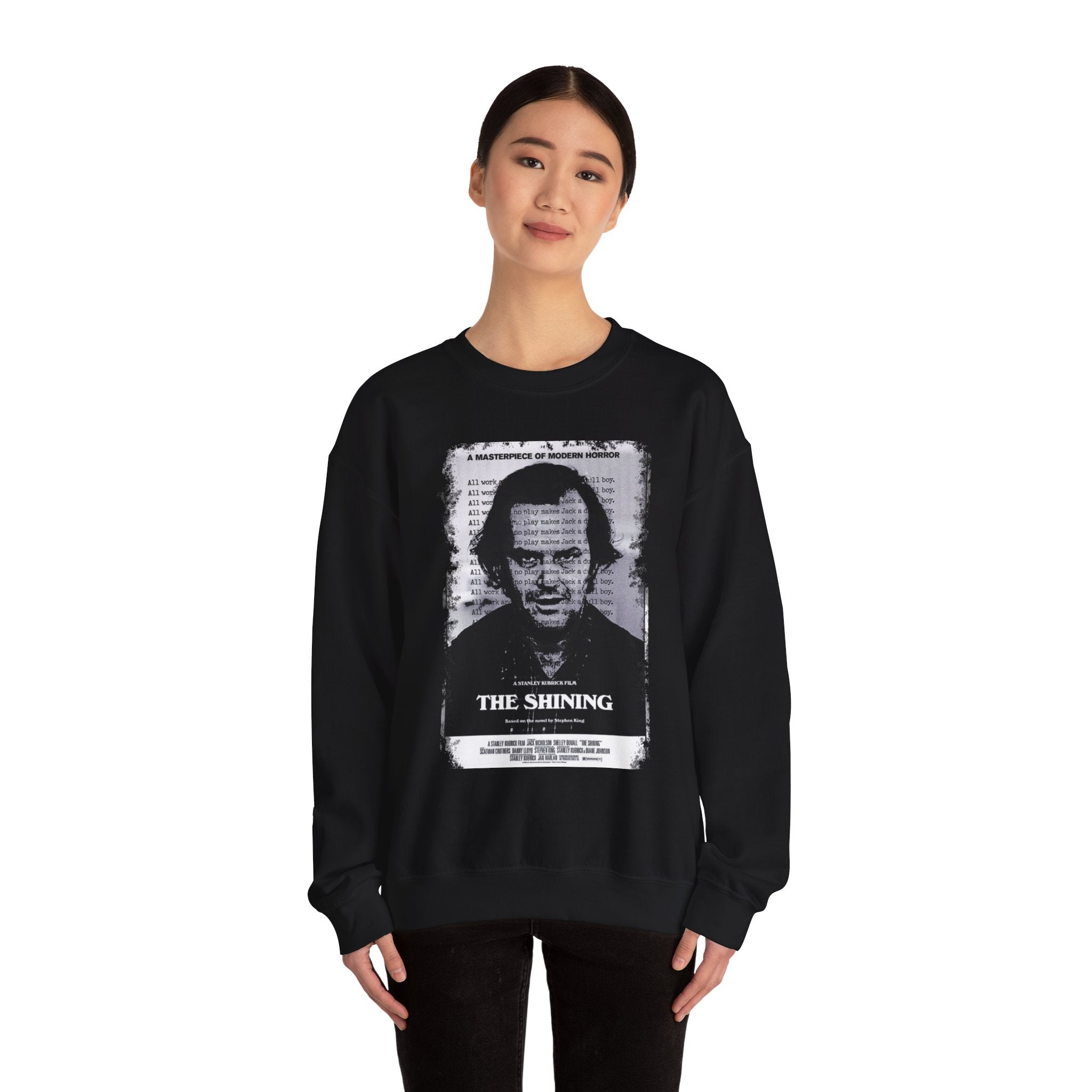The Shining Sweatshirt - Cozy Horror Crewneck for Movie Lovers, Halloween Gift, Unisex Apparel, Retro Film Dramatic Look, Inner Nerd Style
