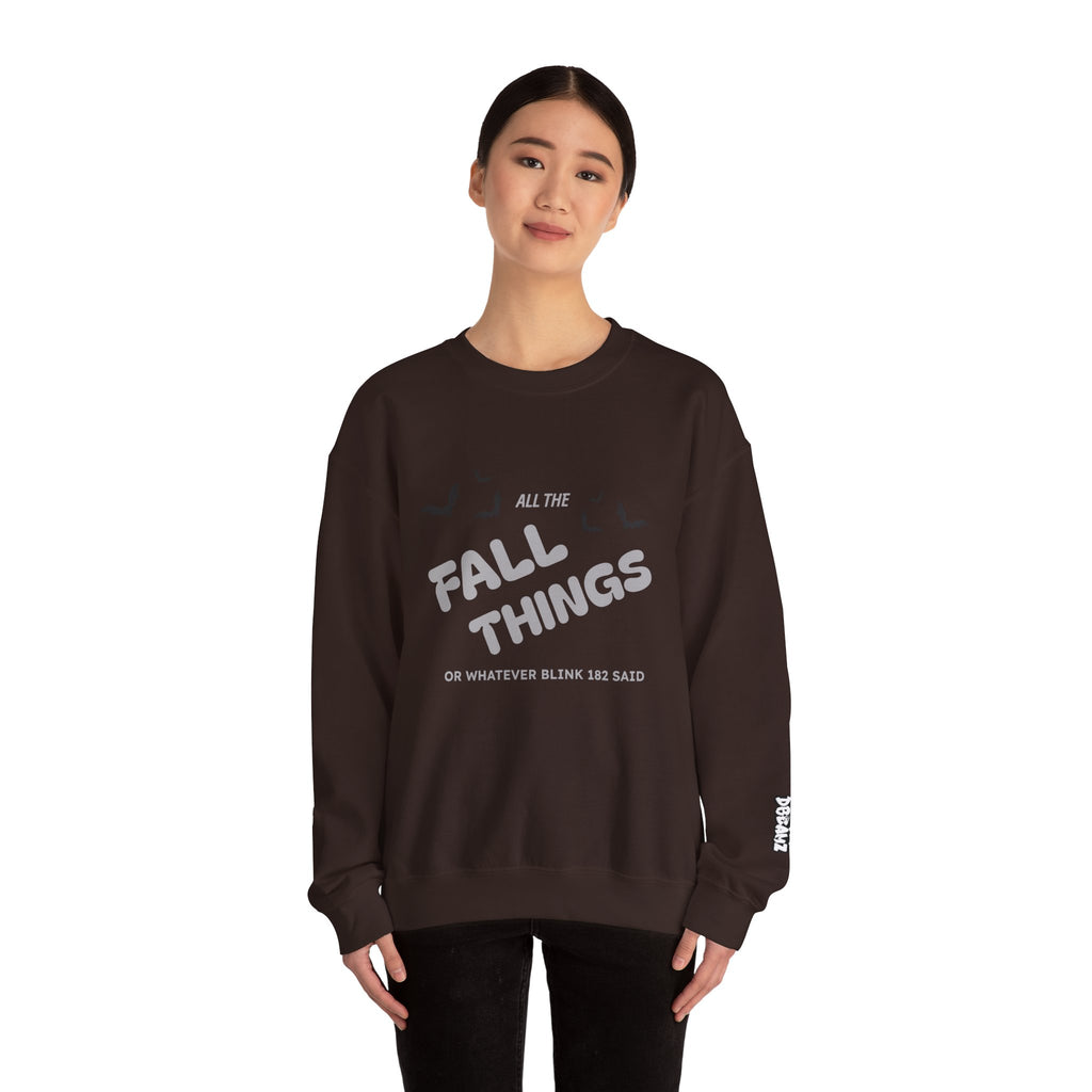 All the fall things Heavy Blend™ Crewneck Sweatshirt