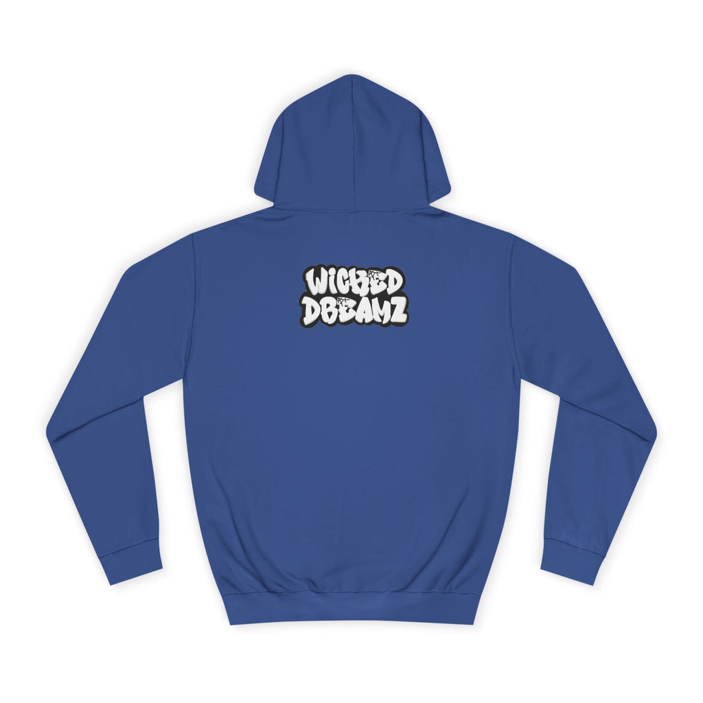 Wicked Vibe Unisex College Hoodie | Bold Graphic Hoodie, Streetwear, Gift for Students, Music Lovers, Casual Wear, Comfort