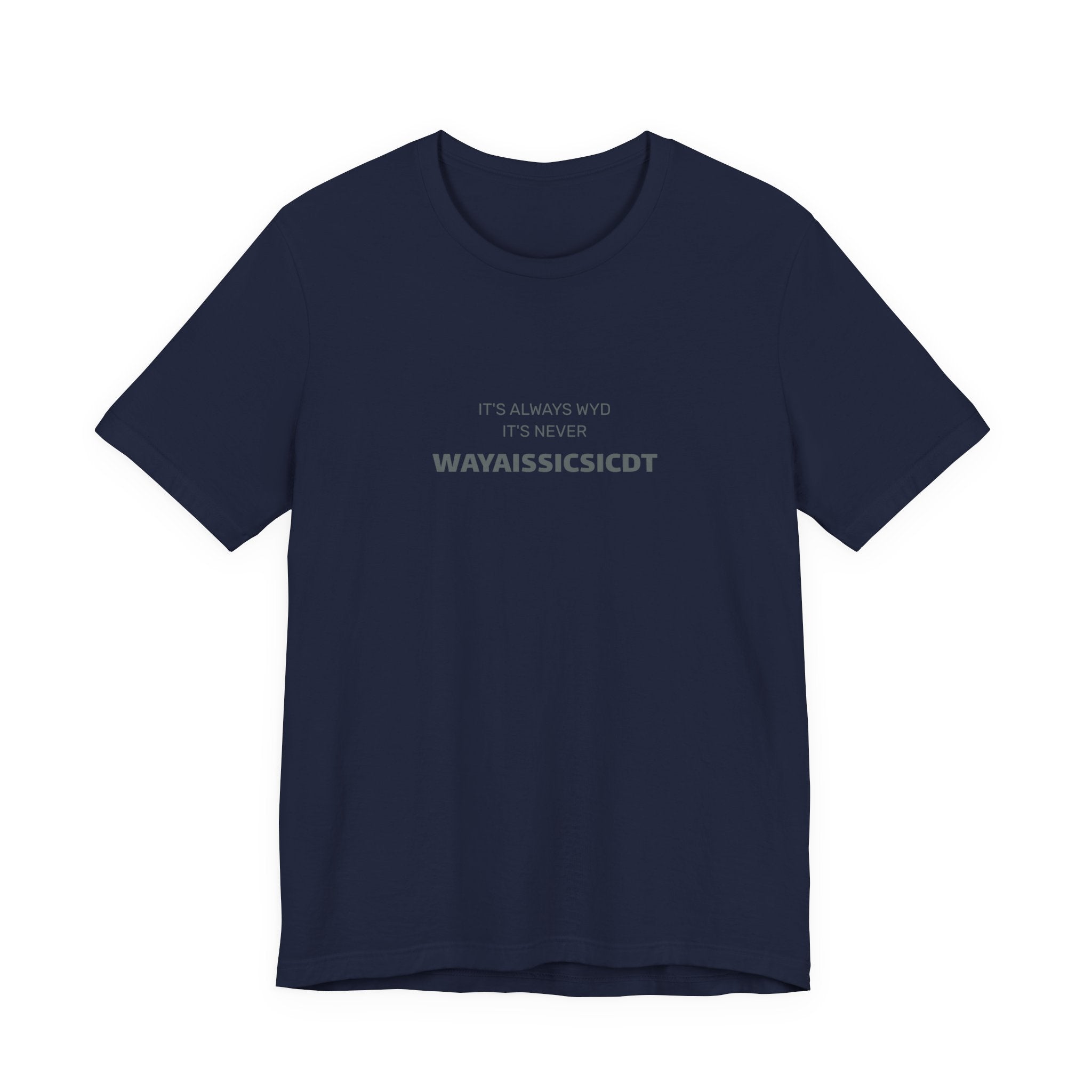 Where are you Unisex Jersey Tee - Perfect Gift for Friends, Casual Wear, Birthdays, Anniversaries, Humor Merch, Everyday Comfort