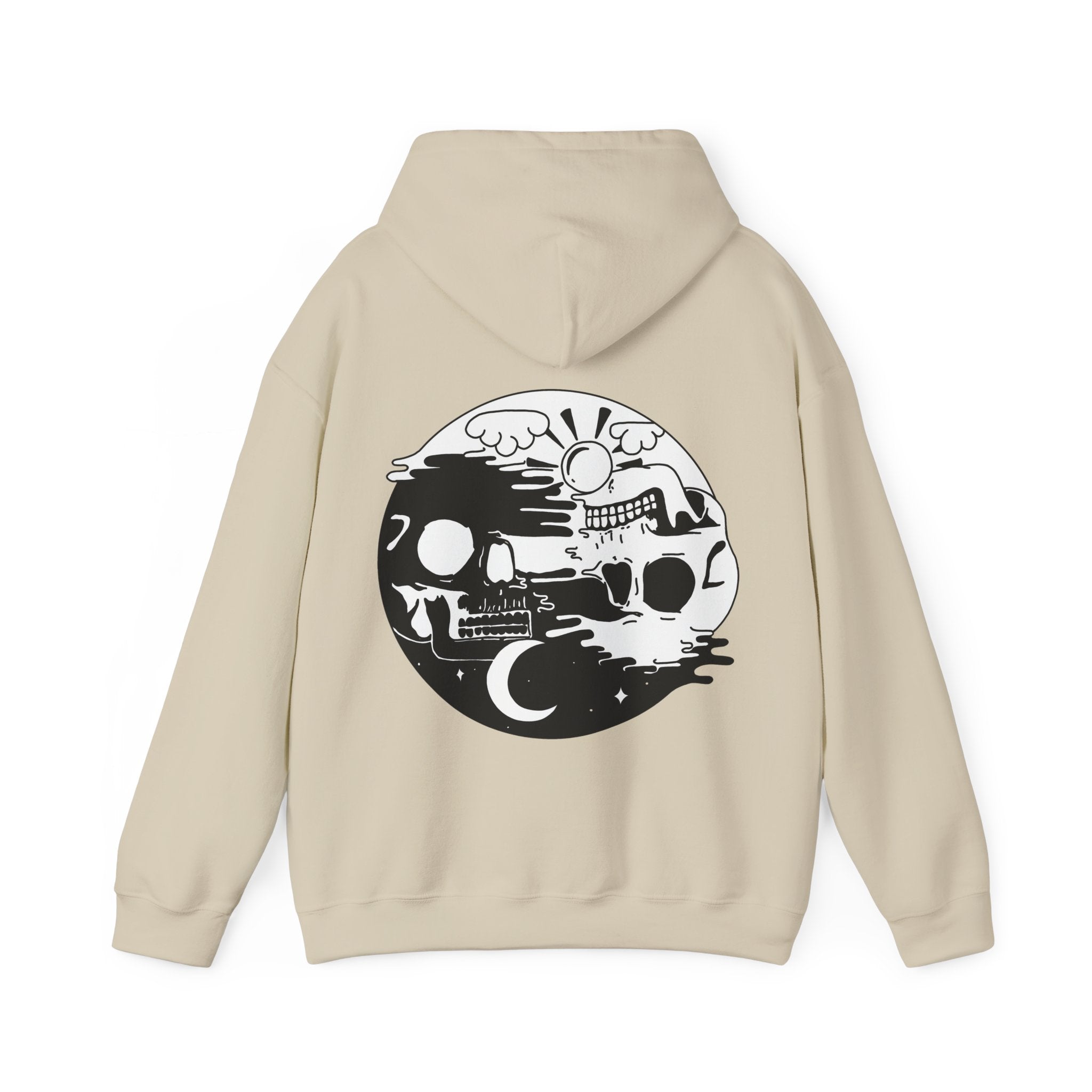 Moonlit Adventure Hoodie, Cozy Streetwear, Ideal for Chilly Days, Perfect Gift, Unisex Casual Wear, Halloween, Everyday Style