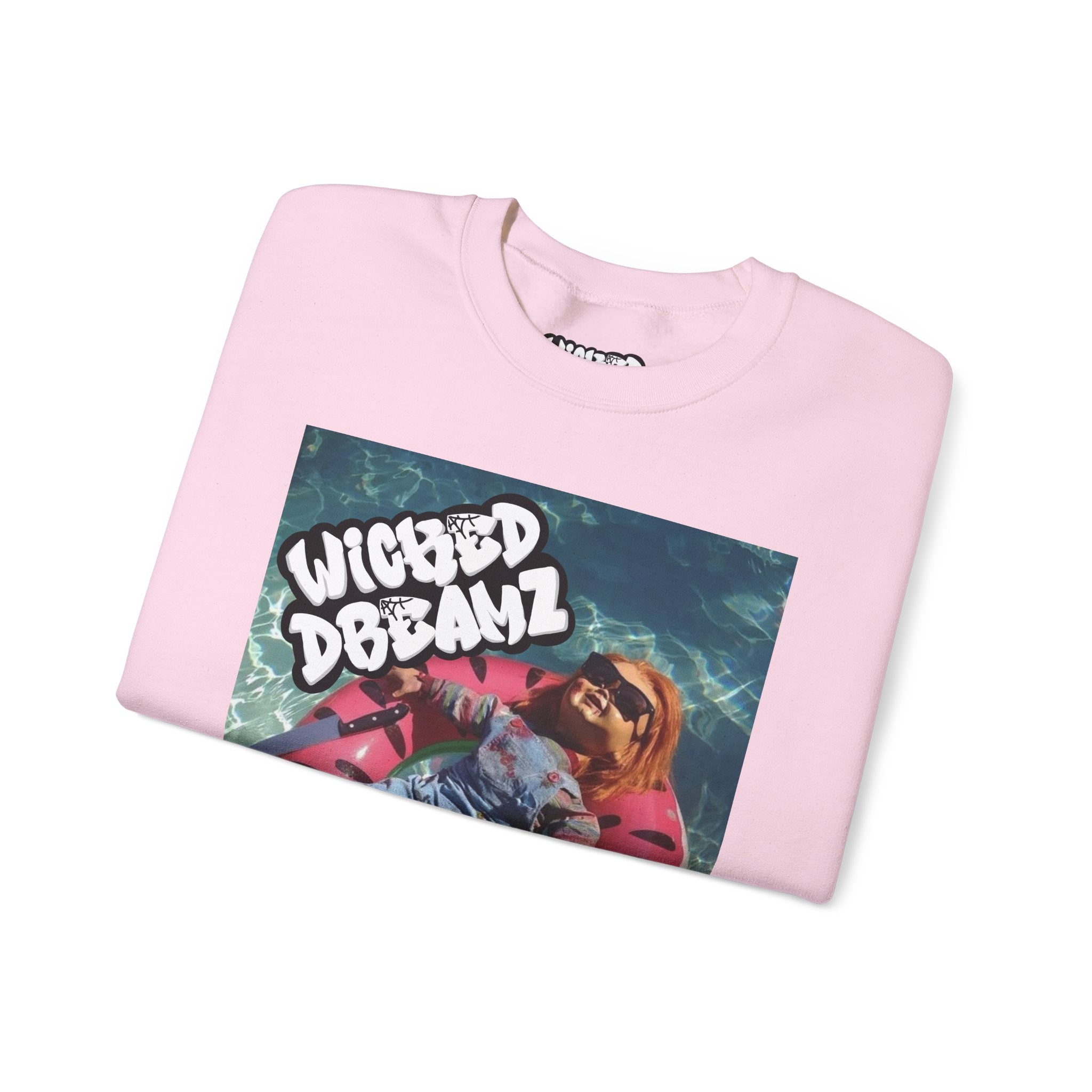 Chill Vibes Sweatshirt - Unisex Heavy Blend Crewneck, Cozy Streetwear, Fun Gift for Friends, Casual Outfit, Everyday Comfort