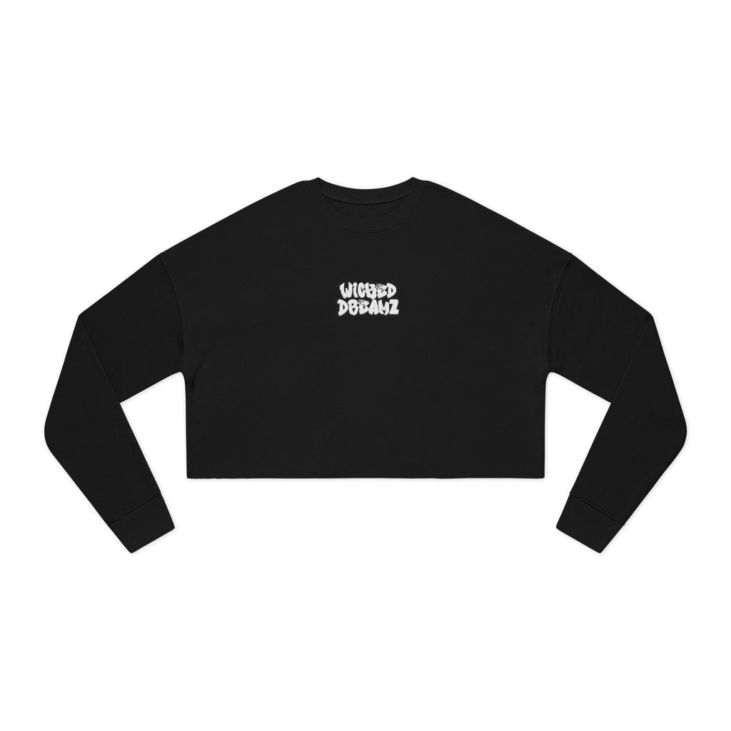 Wicked Dreamz Cropped Sweatshirt - Chill Vibes, Casual Style, Gift for Friends, Trendy Fashion
