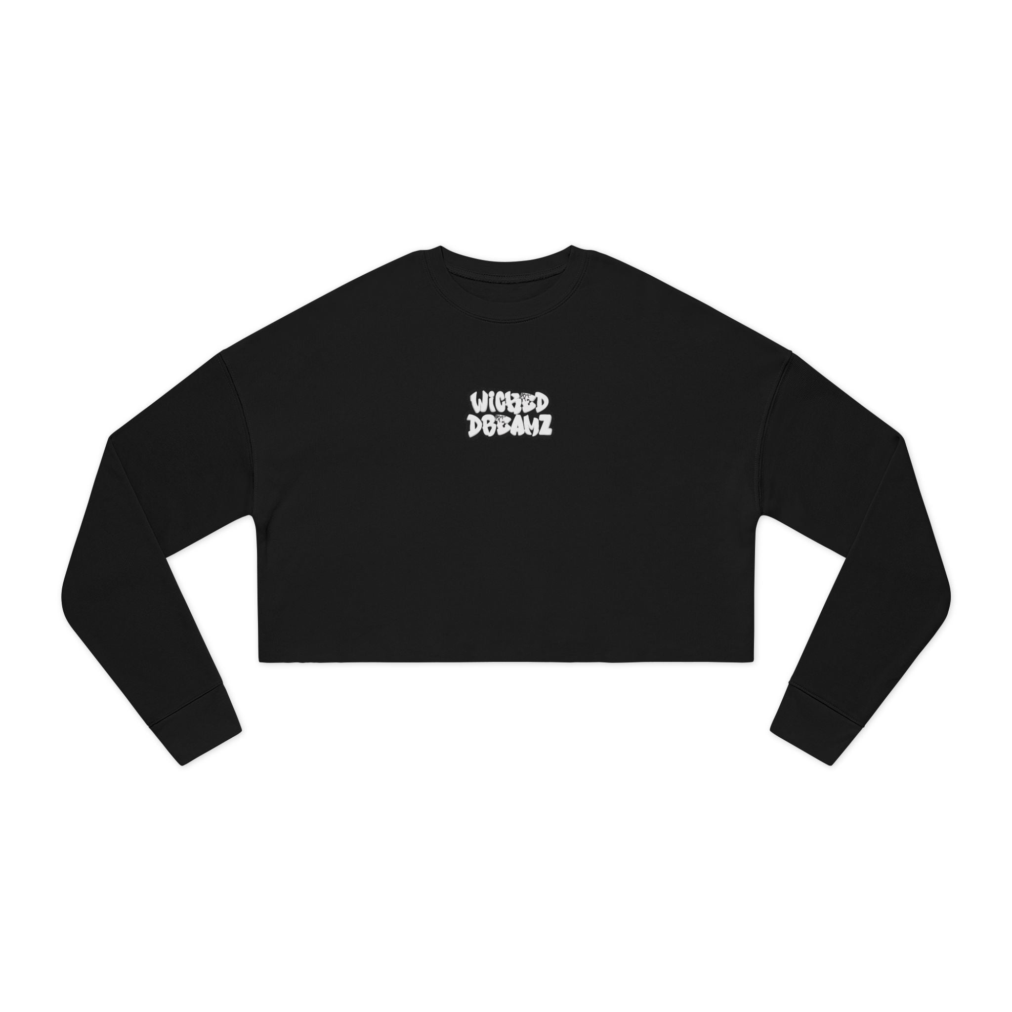 Wicked Dreamz Cropped Sweatshirt - Chill Vibes, Casual Style, Gift for Friends, Trendy Fashion