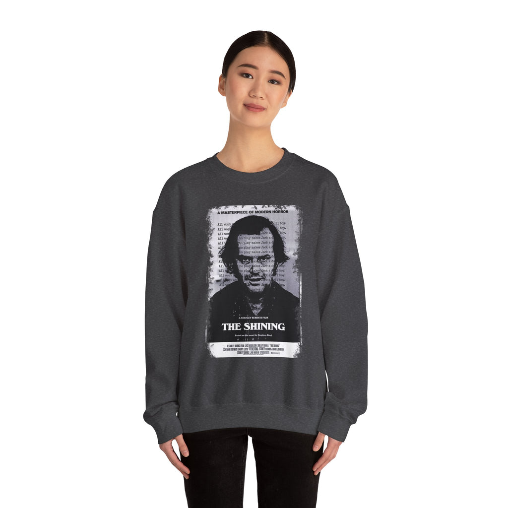 The Shining Sweatshirt - Cozy Horror Crewneck for Movie Lovers, Halloween Gift, Unisex Apparel, Retro Film Dramatic Look, Inner Nerd Style
