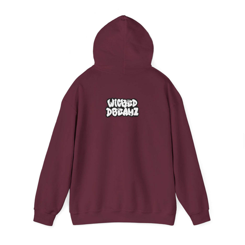 Wicked Dreamz Myers Hoodie, Unisex Heavy Blend Sweatshirt, Streetwear Sweatshirt, Cool Graphic Hoodie, Unique Gift for Music Lovers
