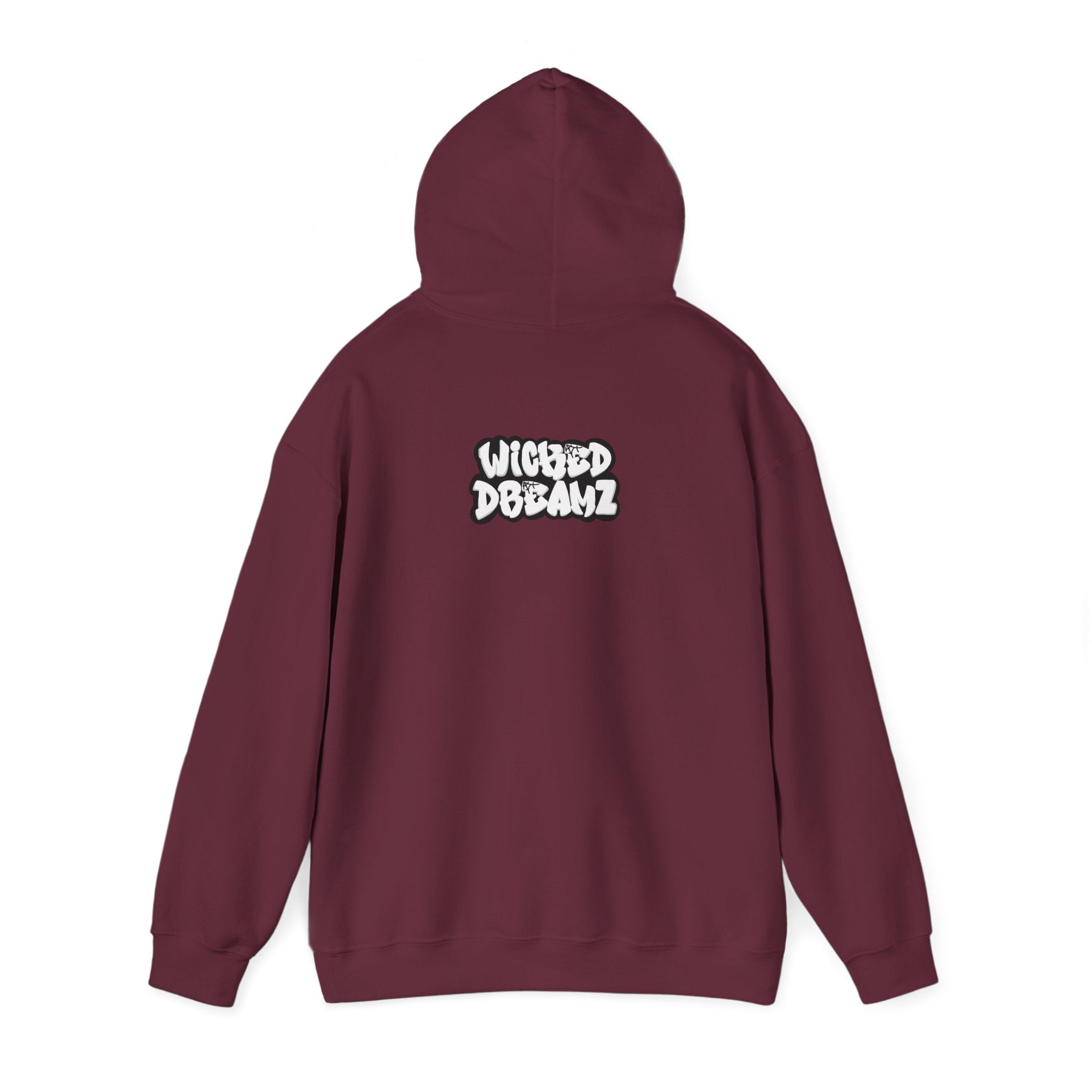 Wicked Dreamz Myers Hoodie, Unisex Heavy Blend Sweatshirt, Streetwear Sweatshirt, Cool Graphic Hoodie, Unique Gift for Music Lovers