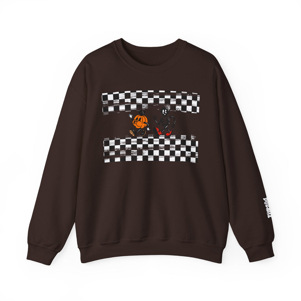 Playful Graphic Sweatshirt, Cozy Crewneck for Halloween, Unisex Gift, Funny Sweatshirt, Casual Everyday Wear