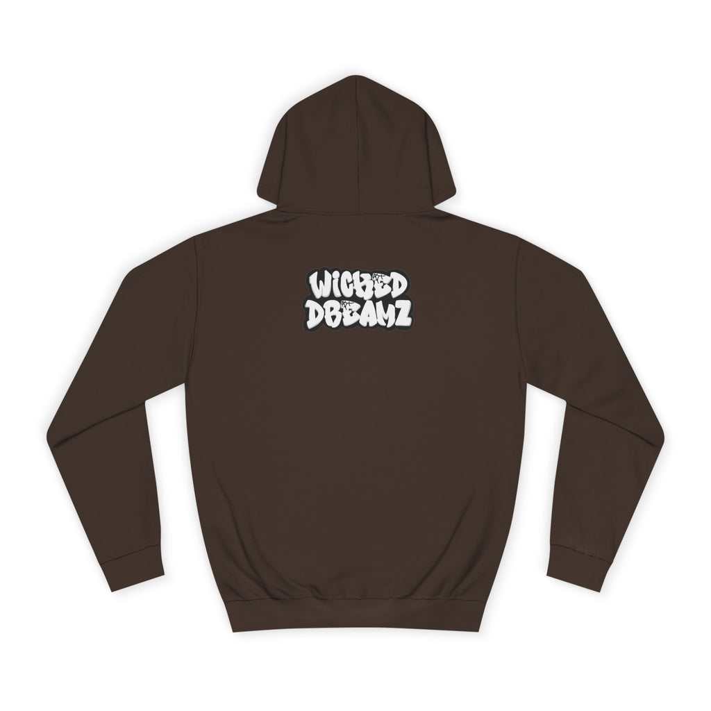 Wicked Vibe Unisex College Hoodie | Bold Graphic Hoodie, Streetwear, Gift for Students, Music Lovers, Casual Wear, Comfort
