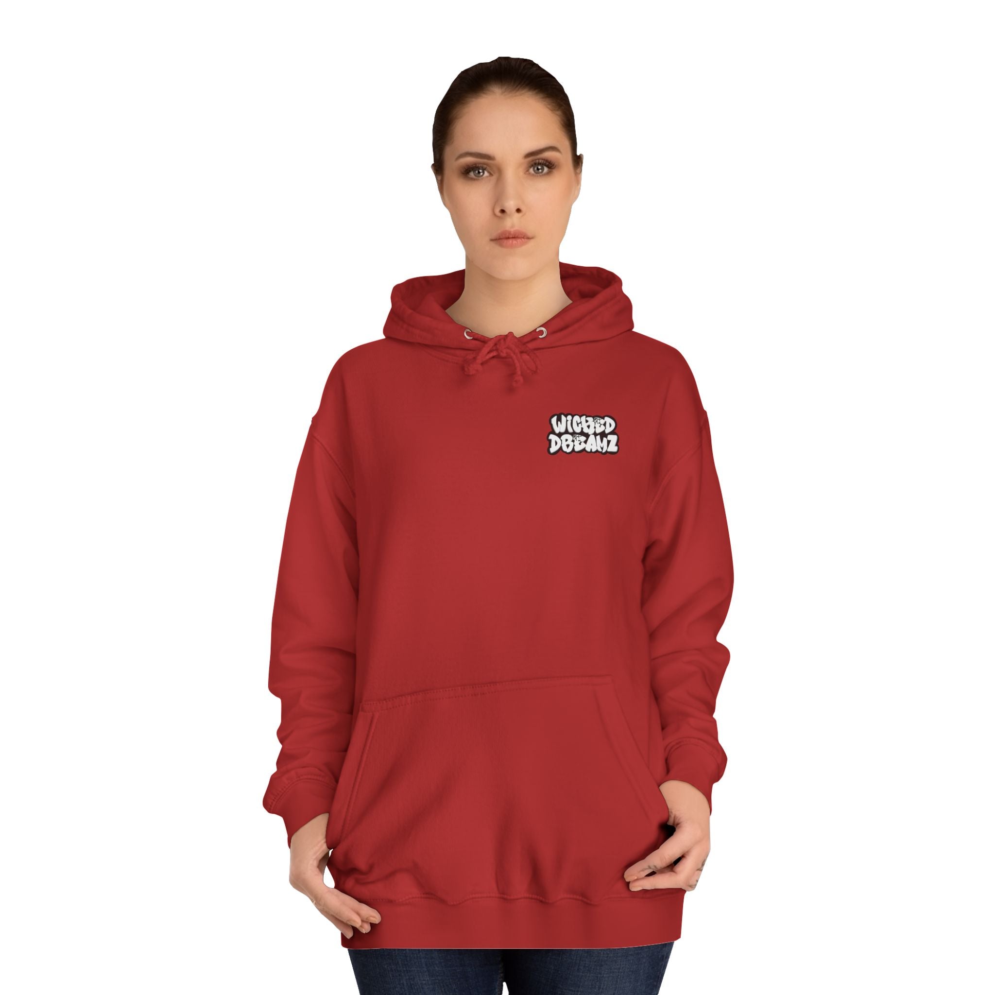 Unisex Skull Art College Hoodie, Casual Halloween Sweatshirt, College Student Gift, Graphic Hoodie for Men and Women, Trendy Layering Wear