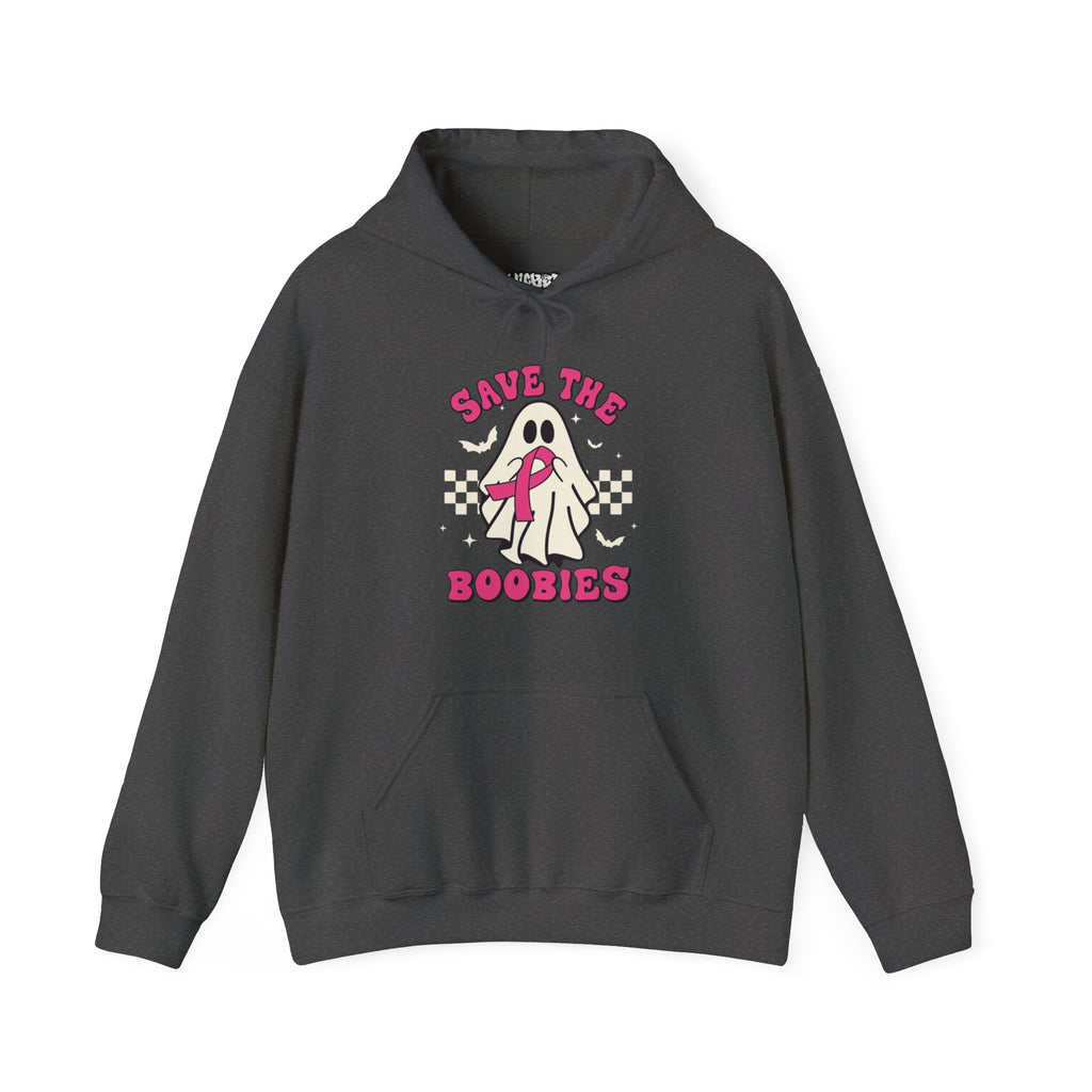 Breast Cancer Awareness Hoodie, Save the Boobies Sweatshirt, Unisex Pullover for Support and Comfort, Ideal Gift for Survivors, [...]