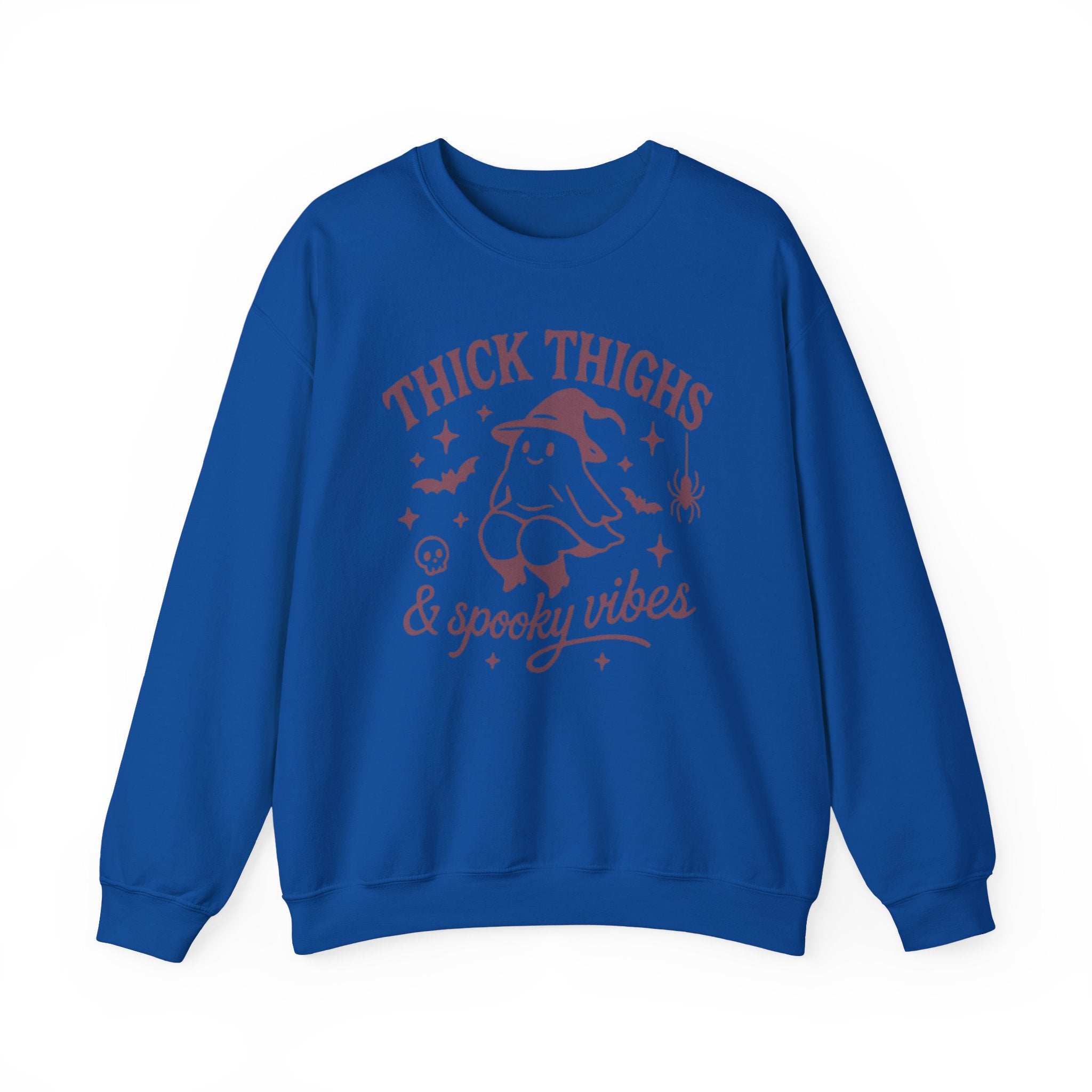 Spooky Vibes Crewneck Sweatshirt, Halloween Sweatshirt, Fall Fashion, Cozy Sweater, Gift for Her, Funny Sweatshirt